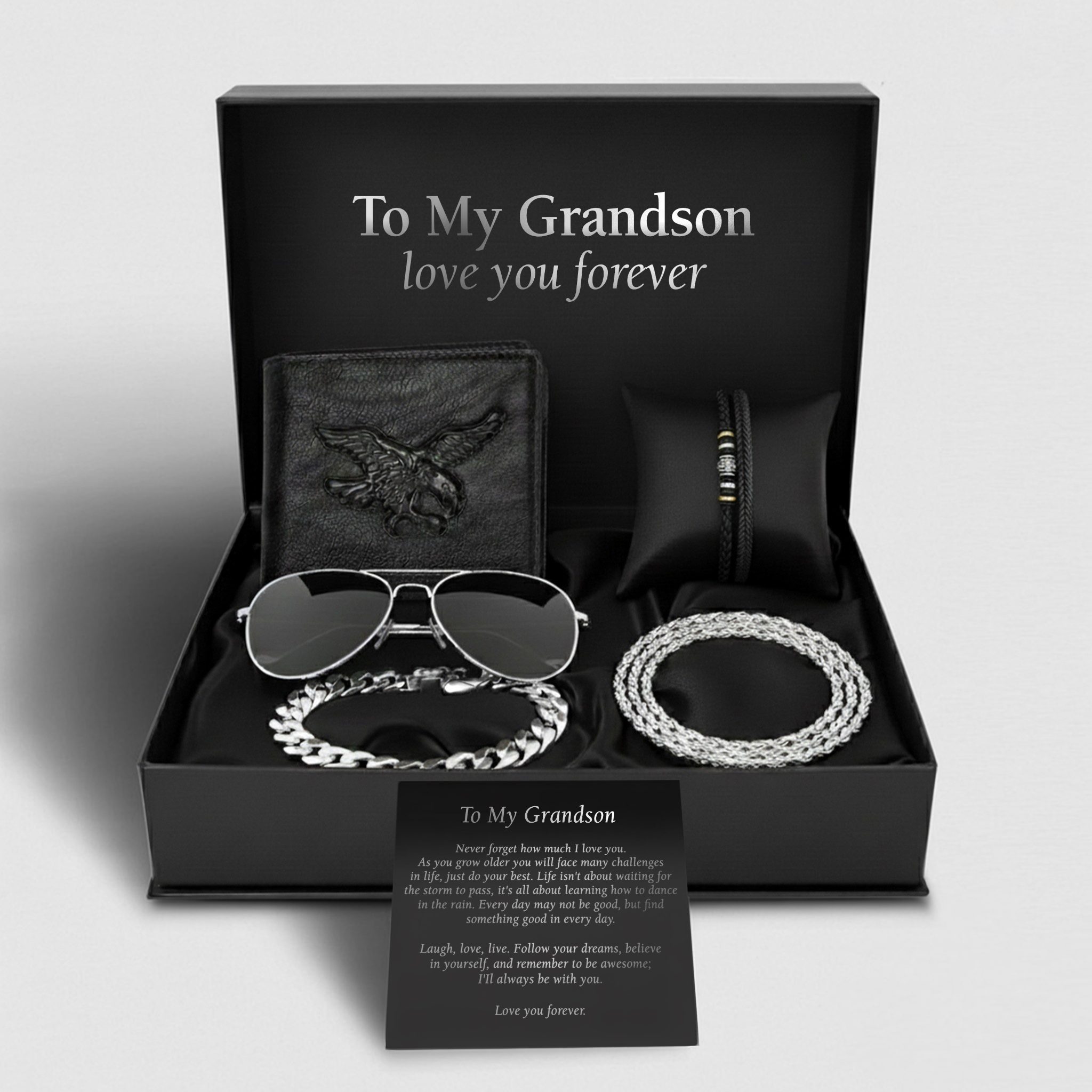To My Grandson | Forever Love Gift Bundle - View 1