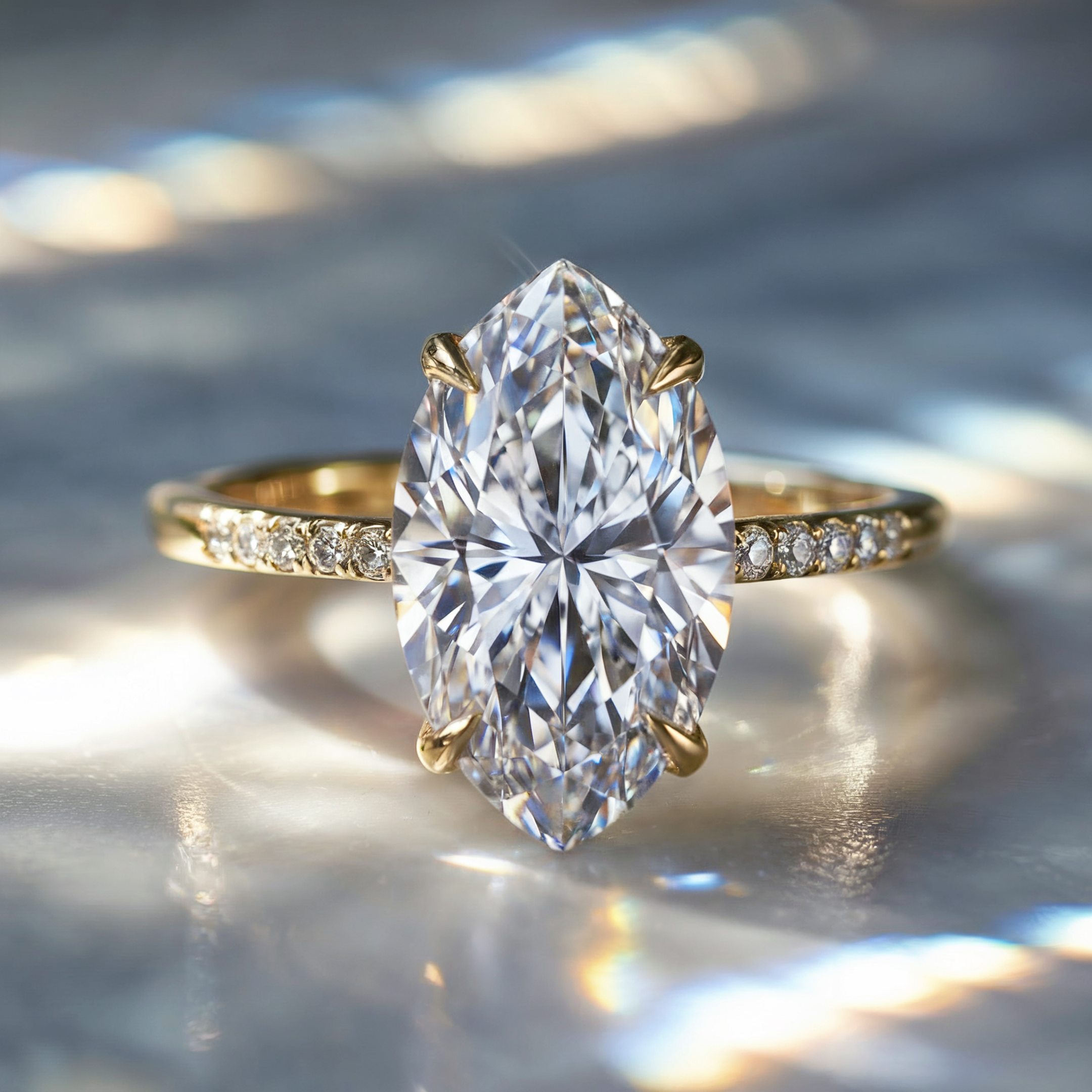 The Opaline - Marquise Cut