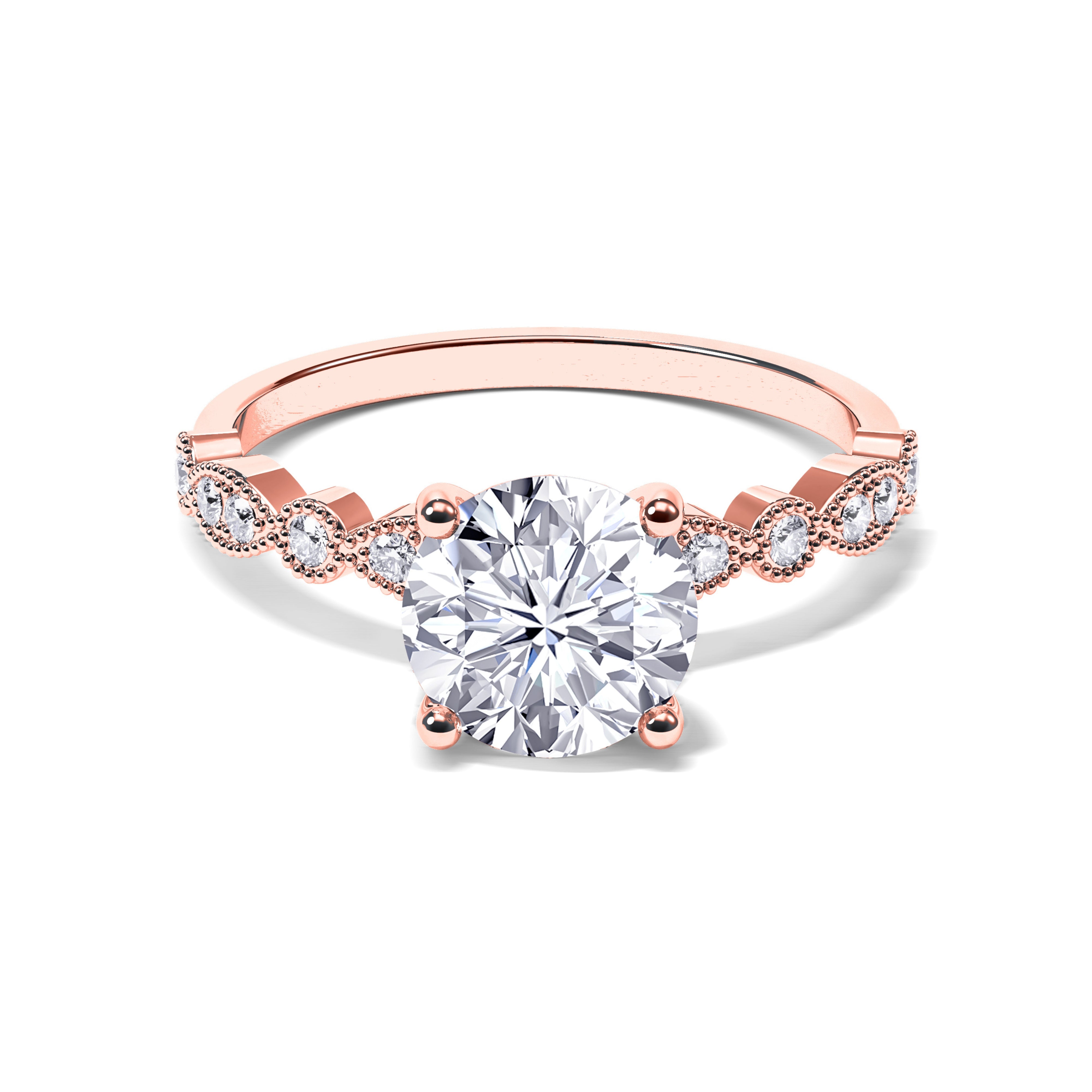 The Brilliant - Rose - Moissanite