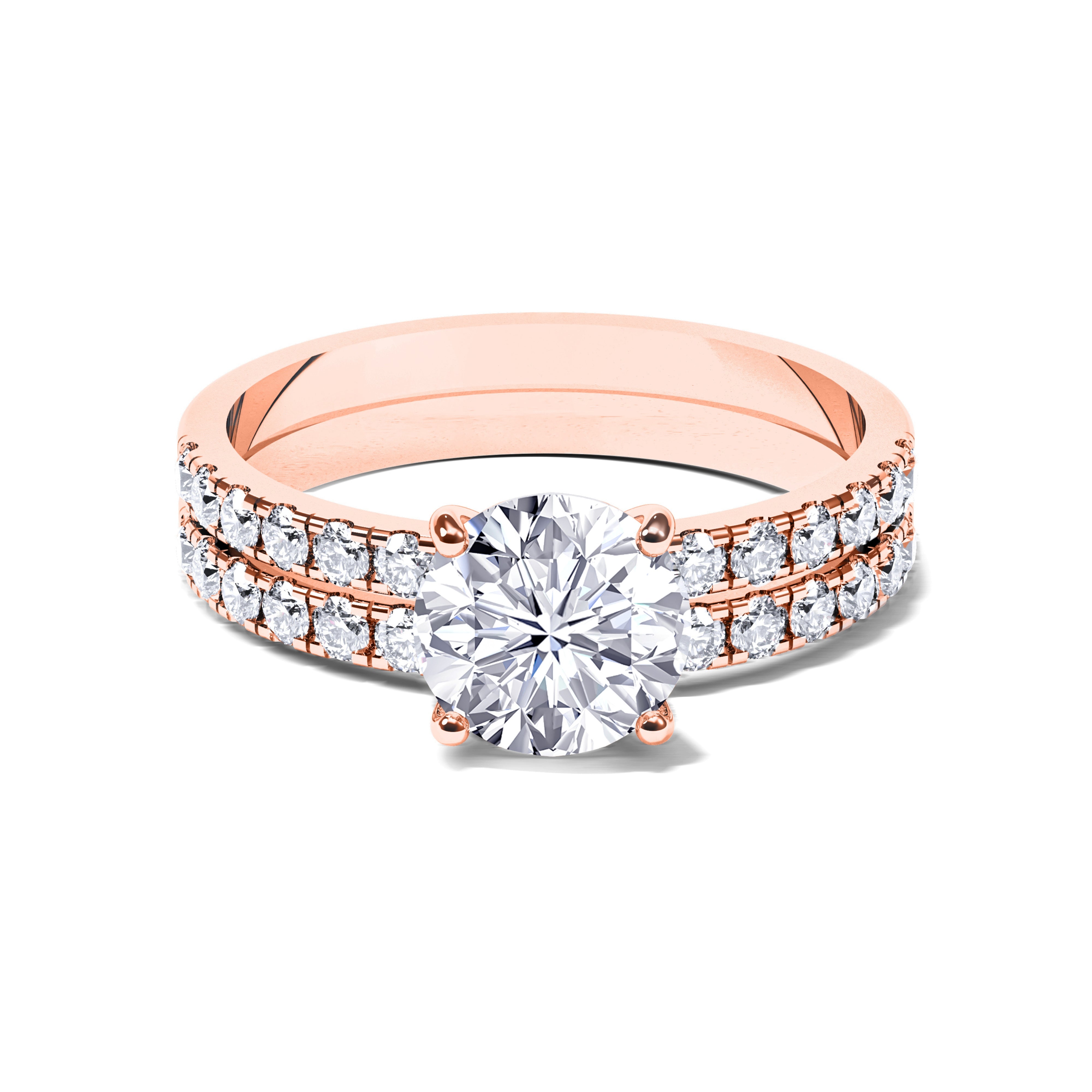 The Angel - Rose - Moissanite