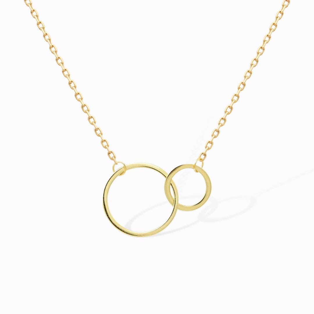 Mother & Daughter | Forever Linked Together | 18K Gold Necklace