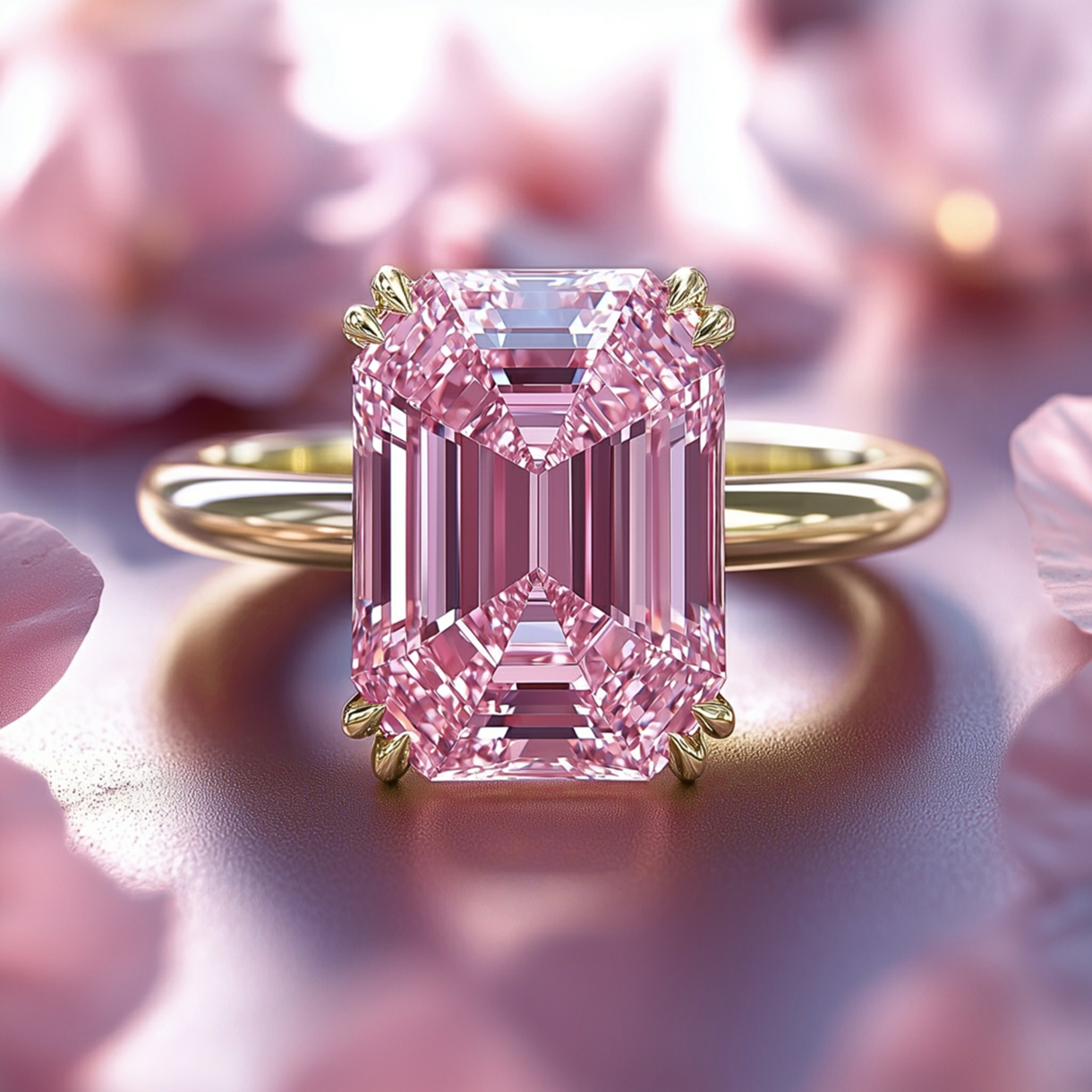 The Camilla - Solitaire Moissanite Ring