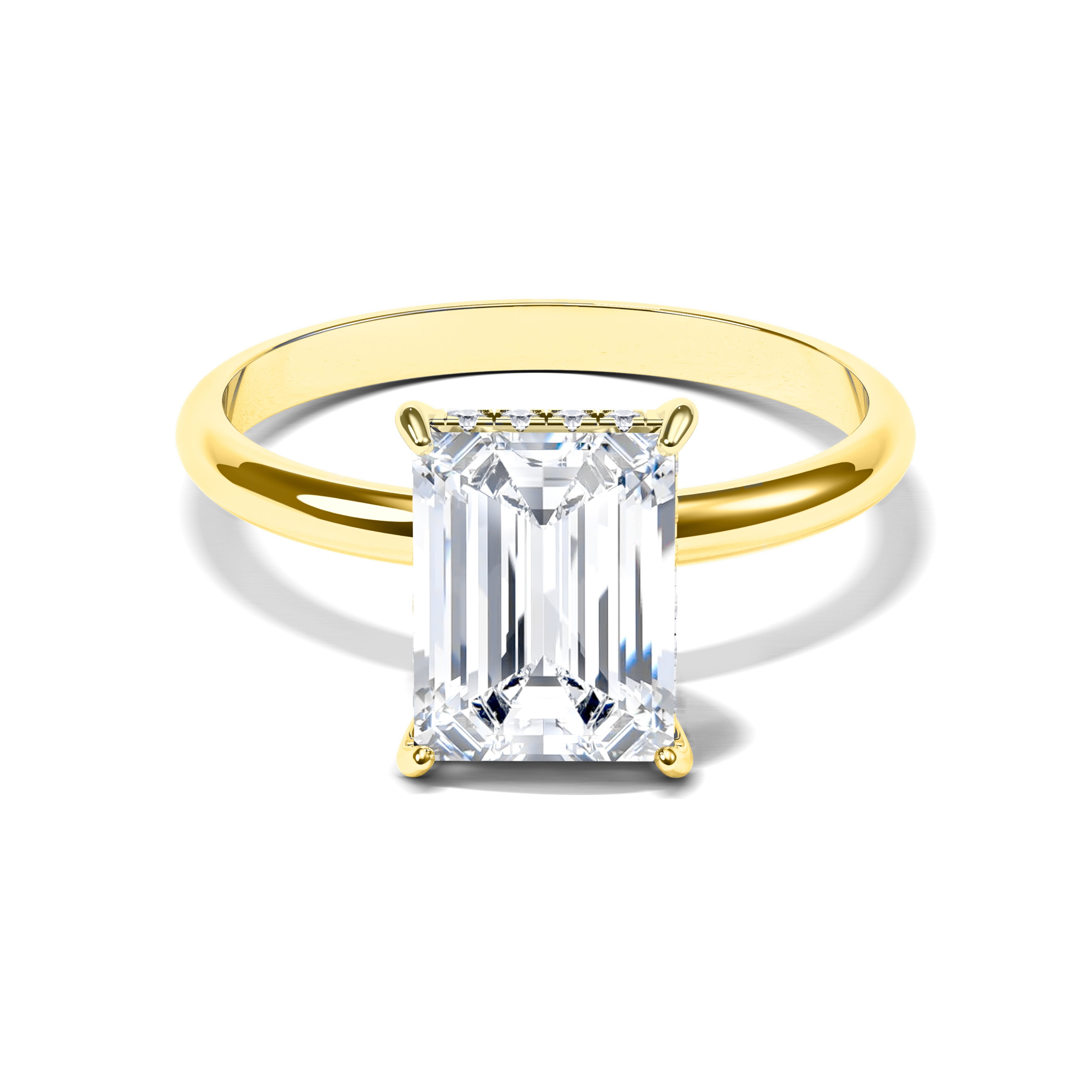The Mariposa - Gold - Moissanite