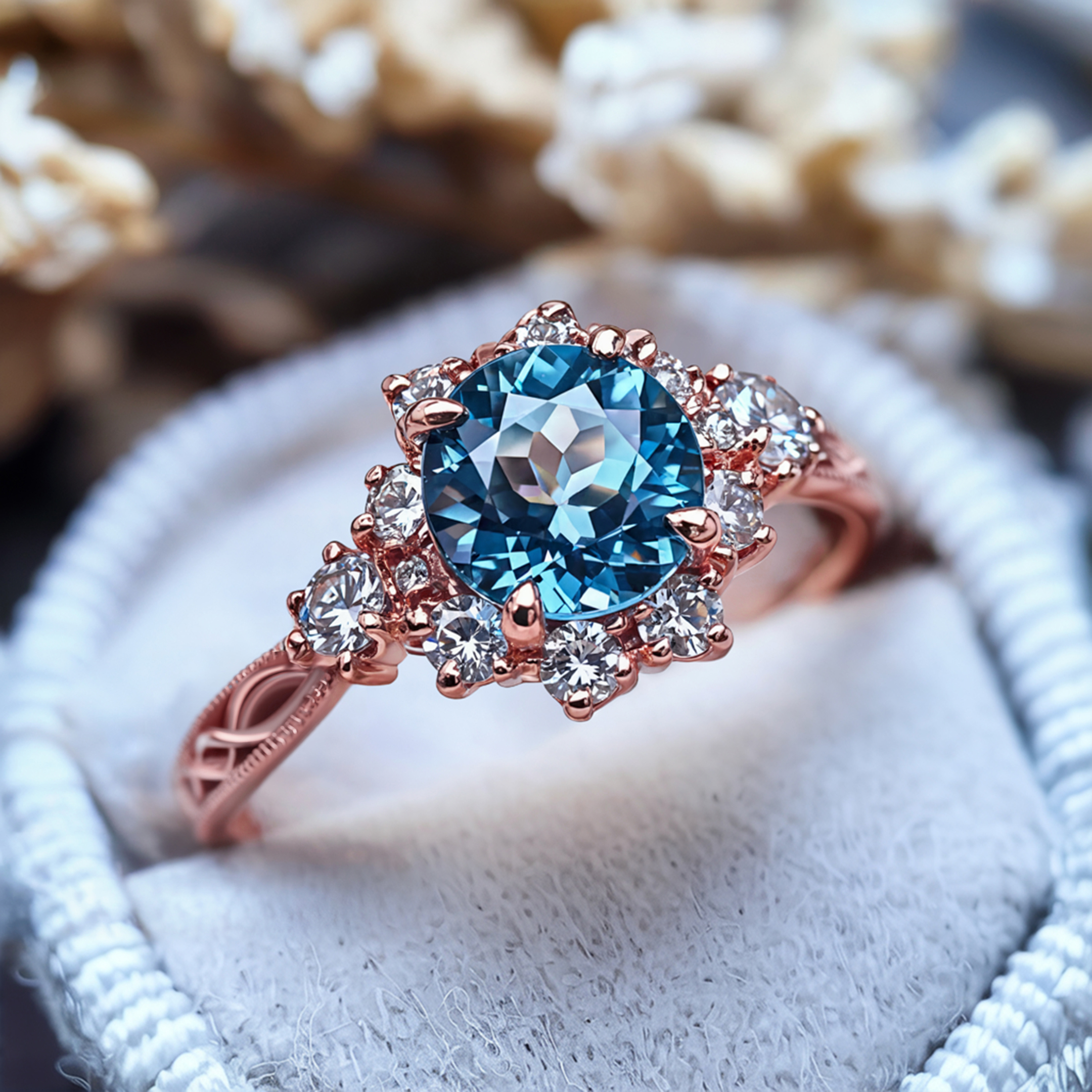 The Bethany - Vintage Moissanite Ring