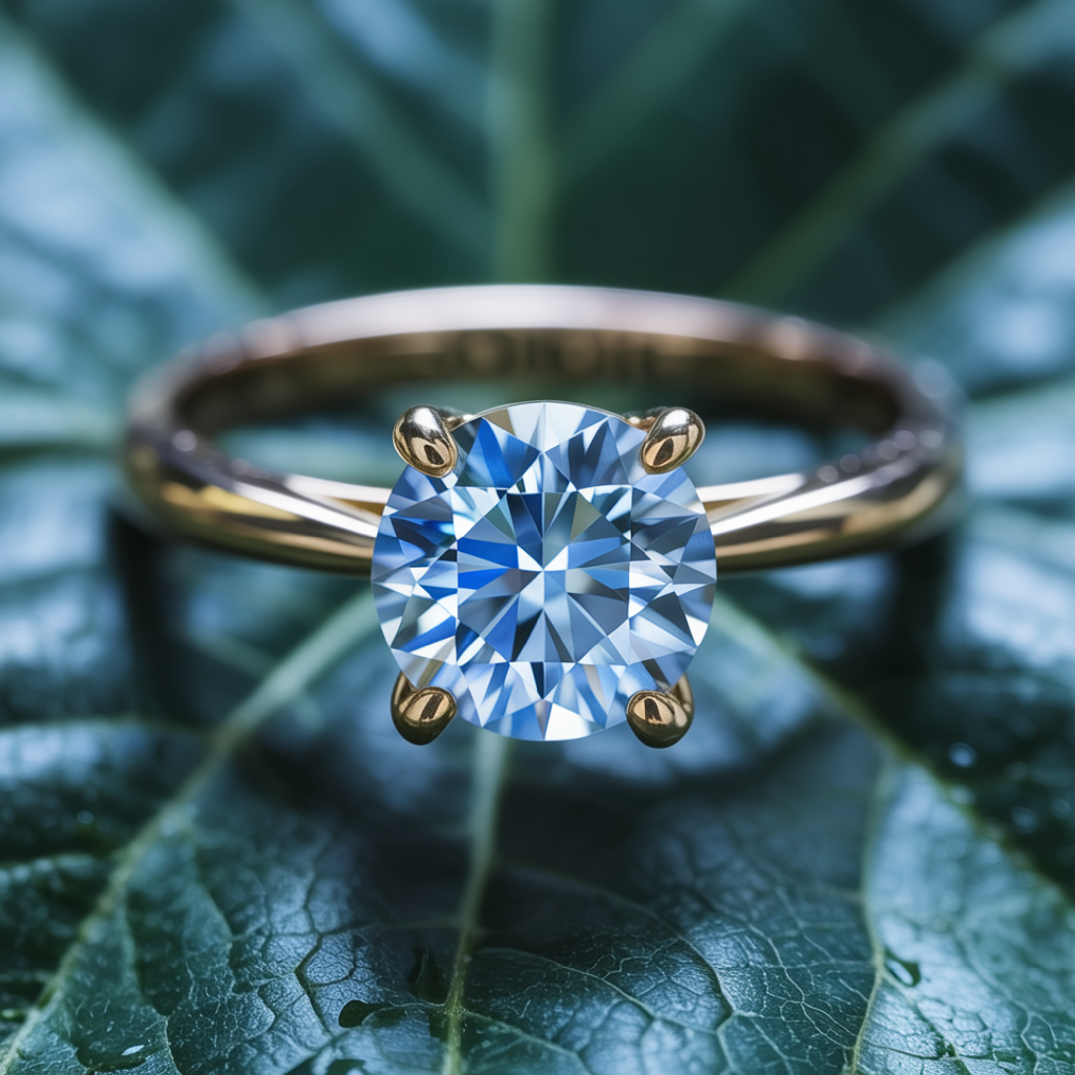 The Katalina – Solitaire Moissanite Ring
