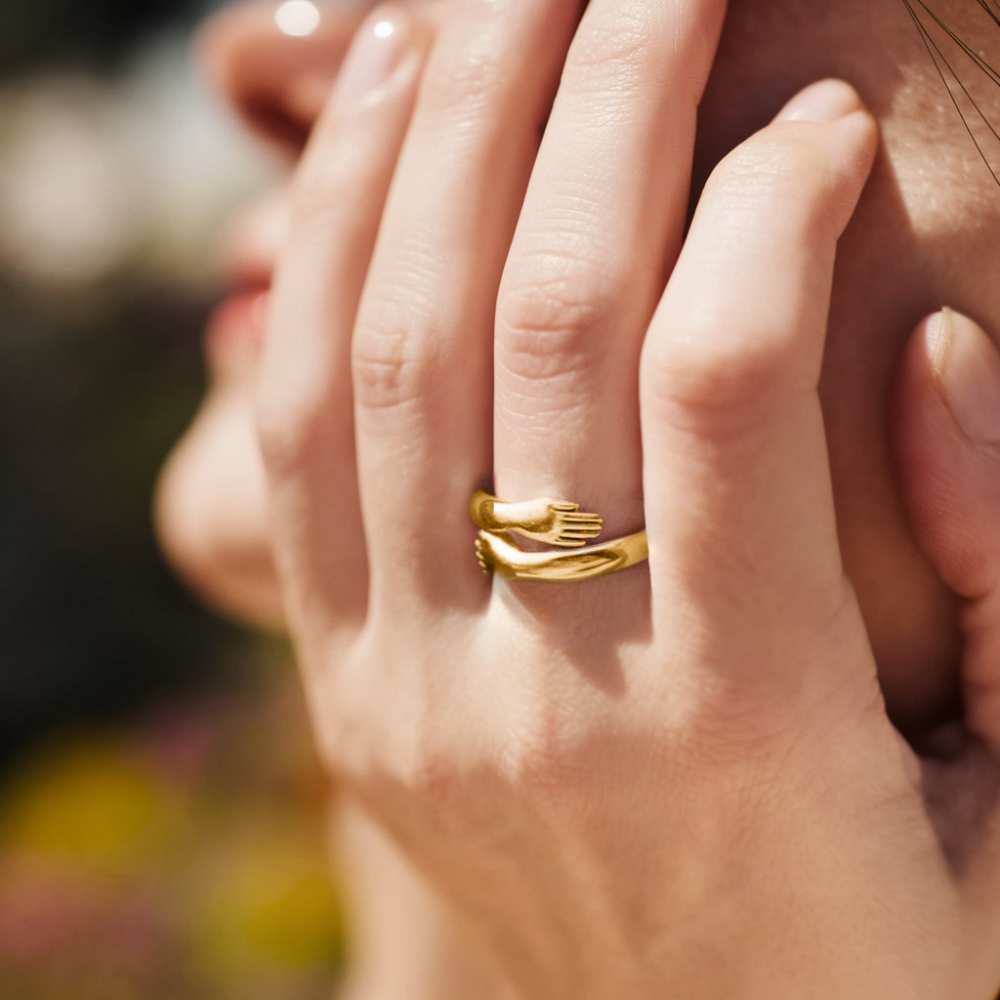 Embrace | Hug Ring | 925 Sterling Silver
