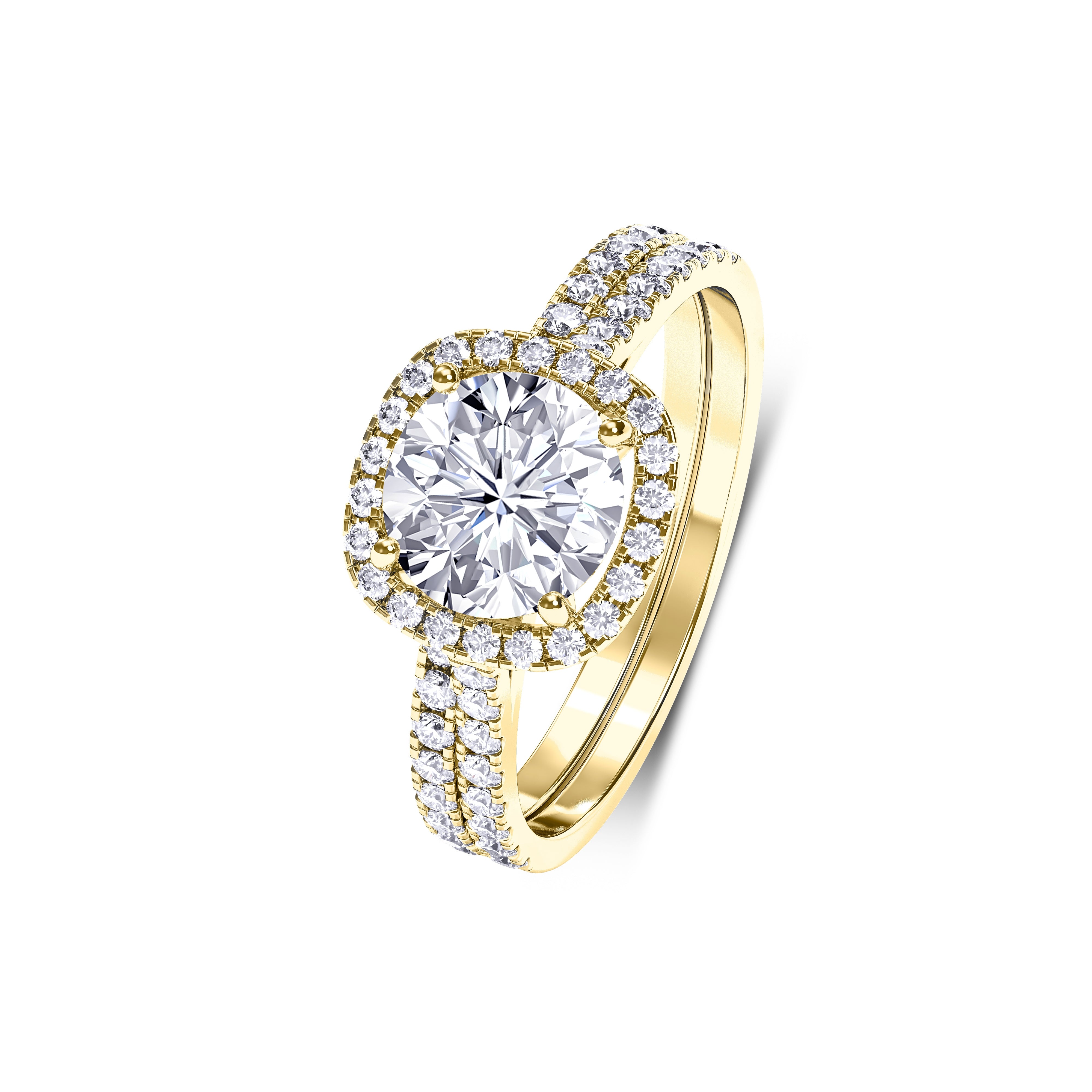 The Forevermore - Gold - Moissanite