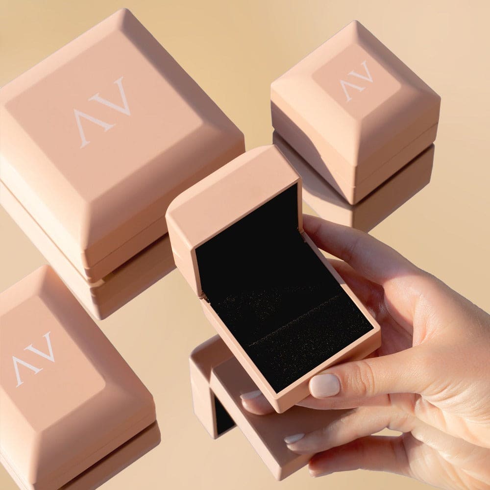 Marquise Brilliance: Gem Cluster Ring - 18K Gold Vermeil