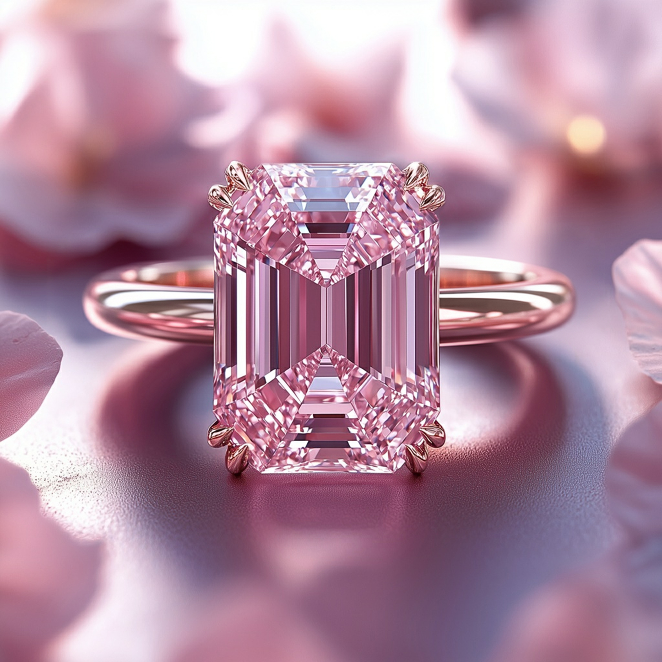 La Camilla - Bague Solitaire Moissanite