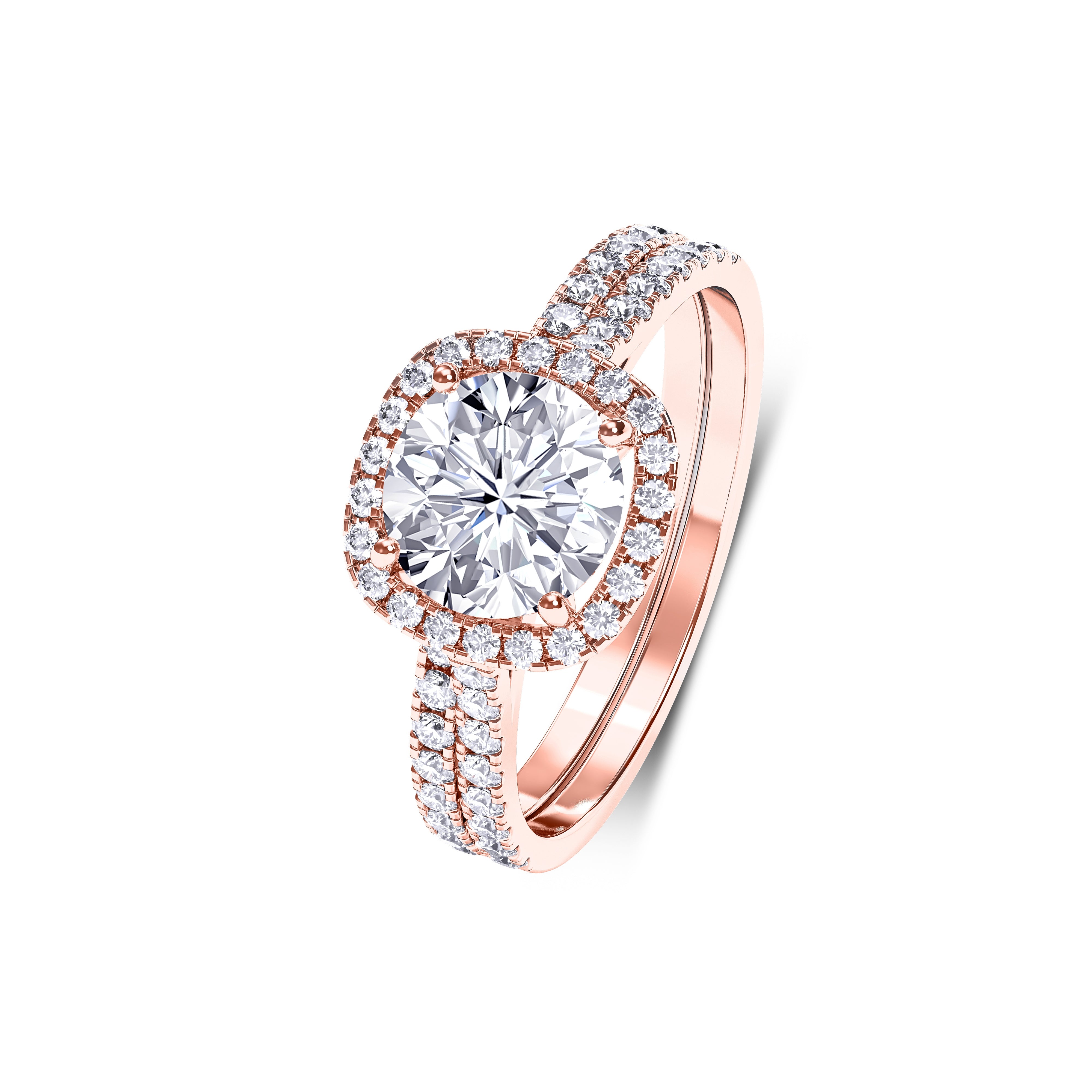 The Forevermore - Rose - Moissanite