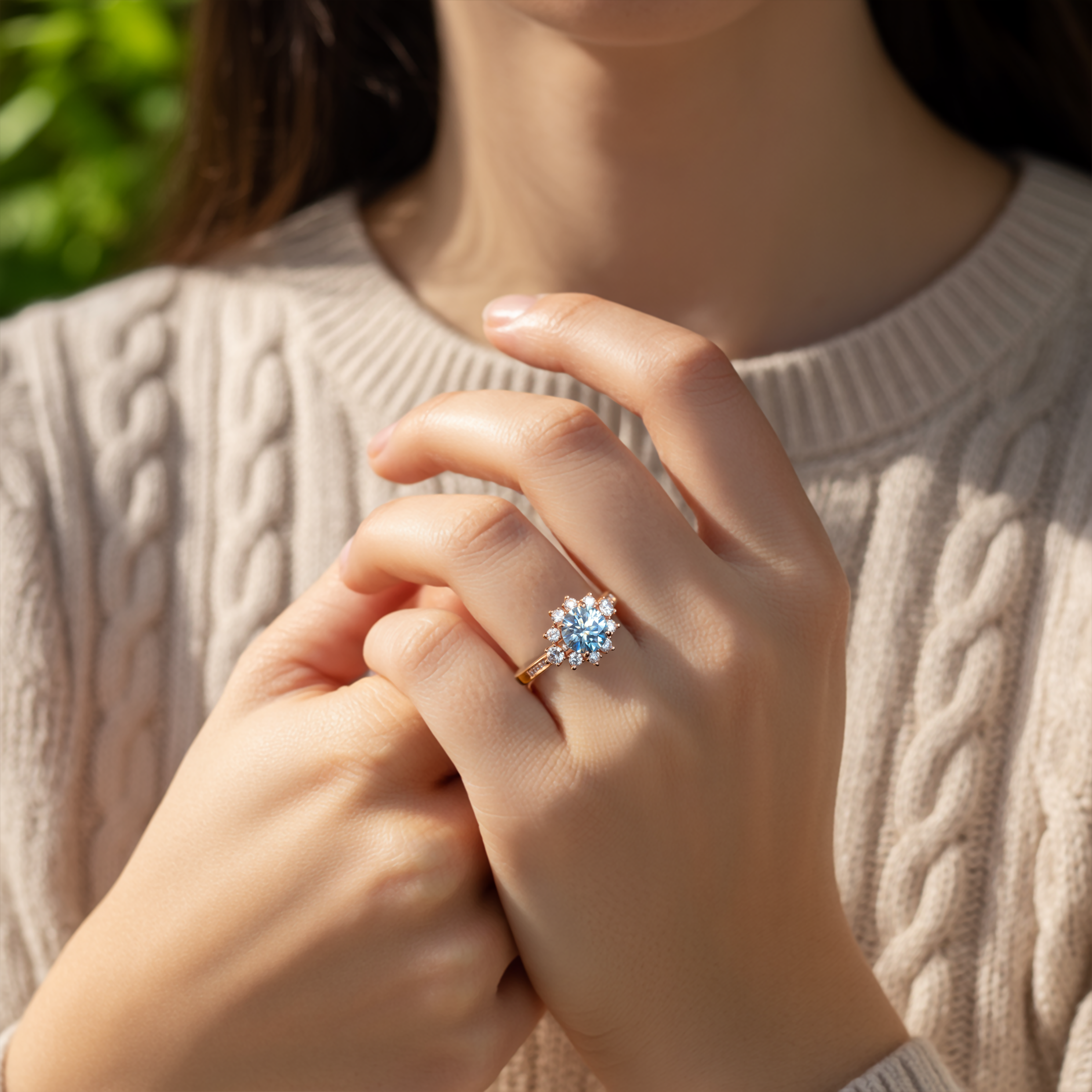 The Bethany - 14K Solid Rose Gold