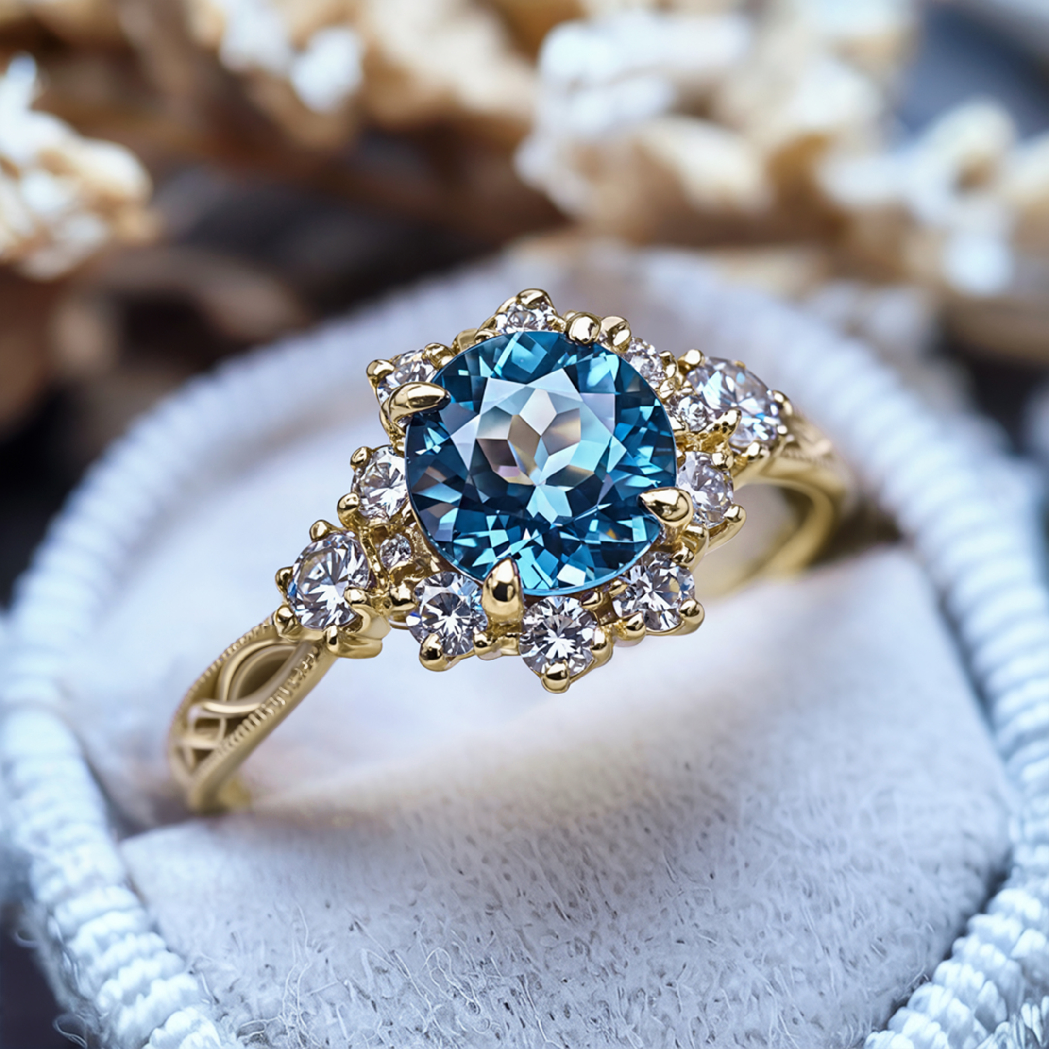 The Bethany - Vintage Moissanite Ring