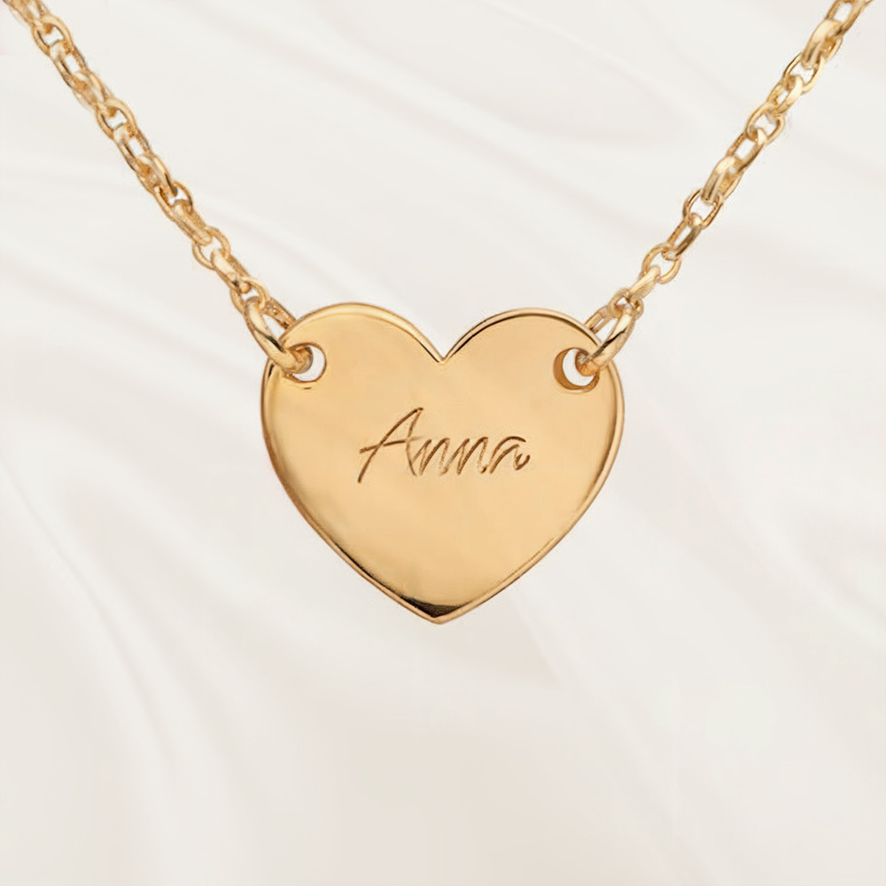 The Personal Custom Heart Necklace