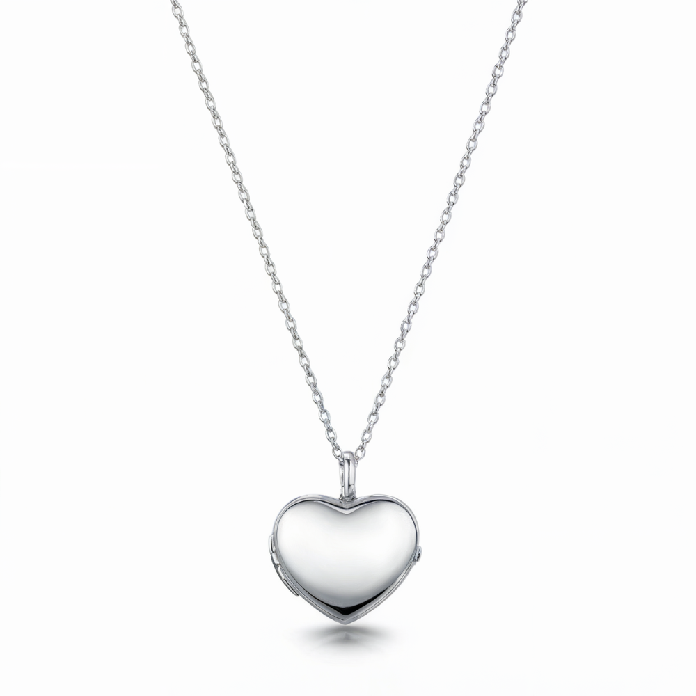 Médaillon Coeur Argent
