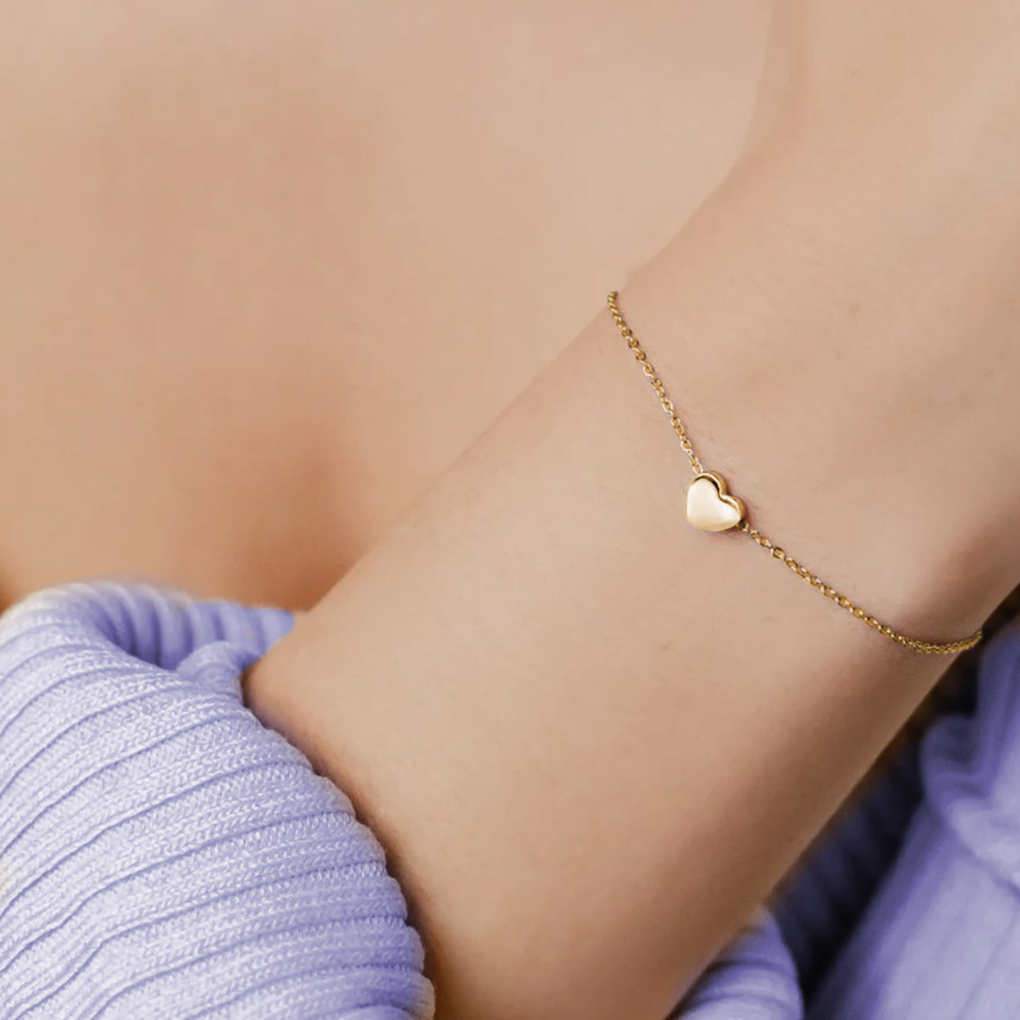 Bracelet Cœur Délicat & Petit