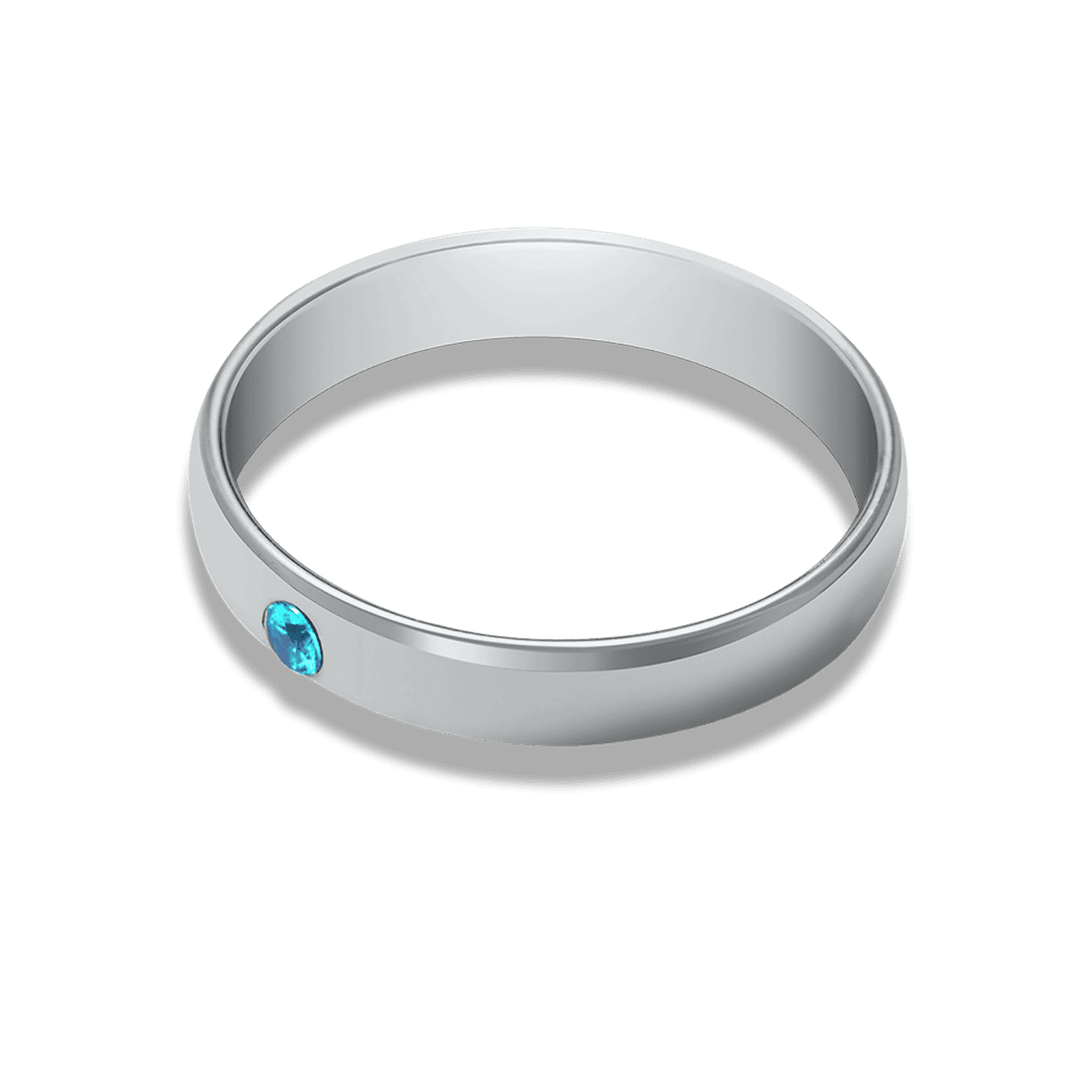 Bague Personnalisée Empilable avec Noms et Pierres de Naissance Familiales - Acier Inoxydable
