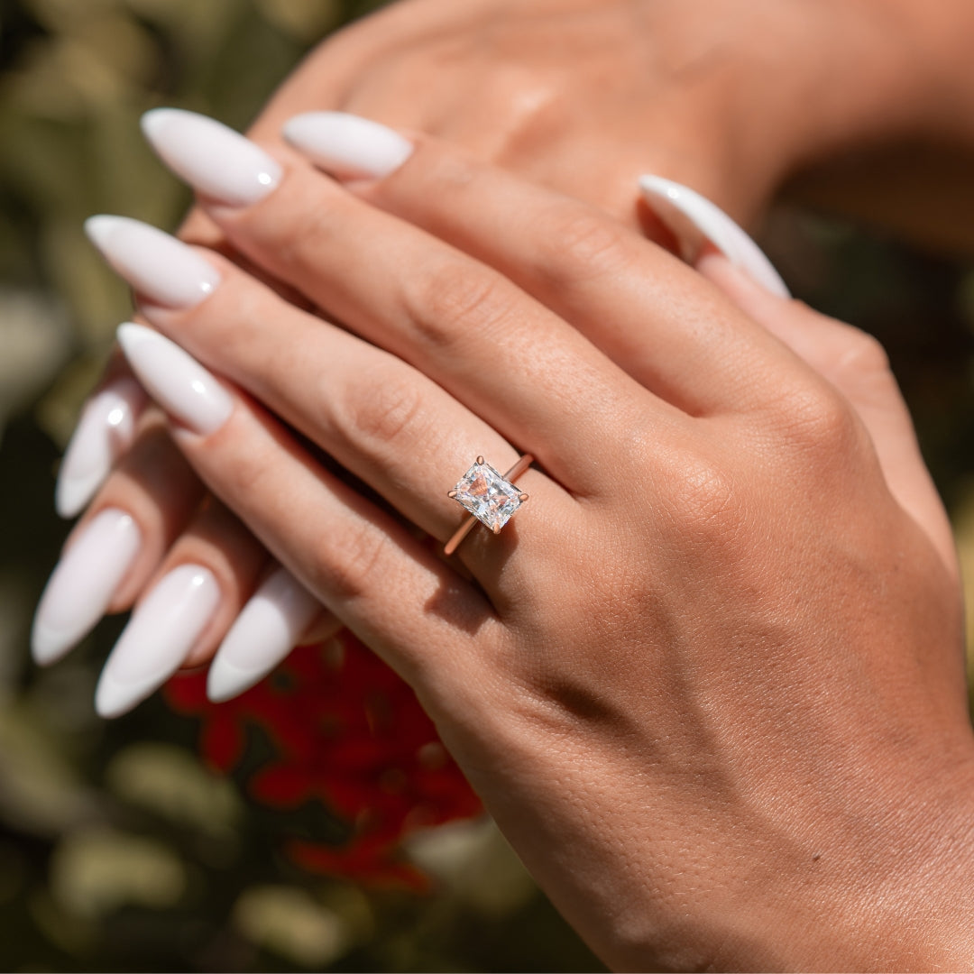 Le Mariposa - Rose - Moissanite