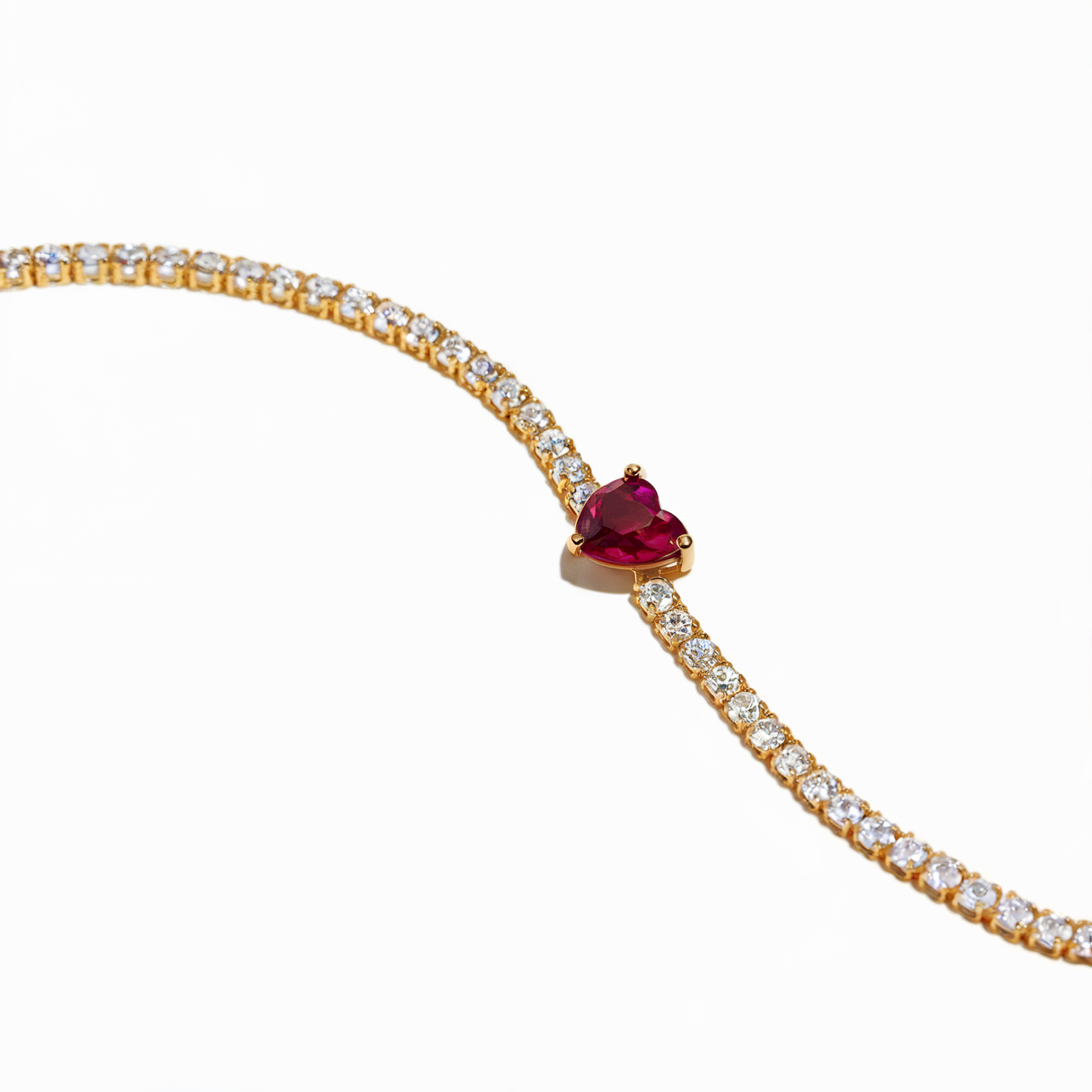 Bracelet en or "Toujours dans votre cœur"