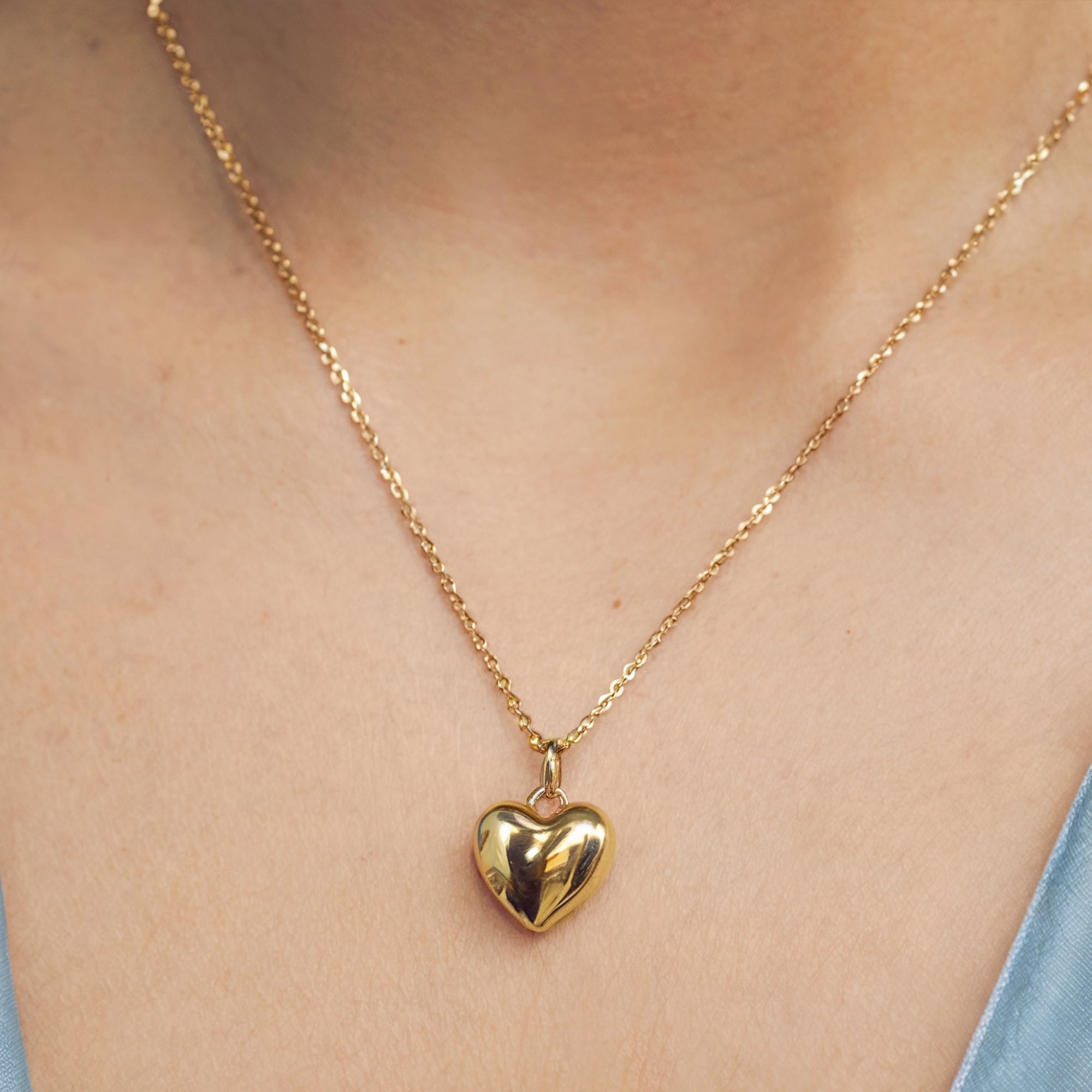 Le Collier Cœur Leva Chunky