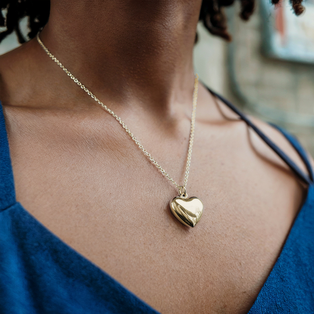 Médaillon Coeur Argent