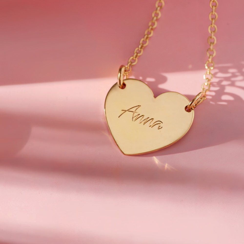 Le Collier Cœur Personnalisé