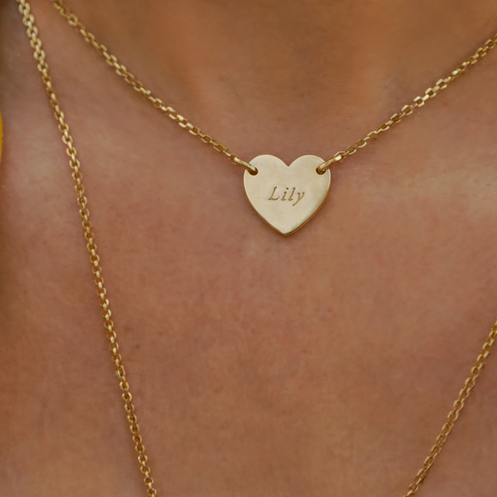 Le Collier Cœur Personnalisé