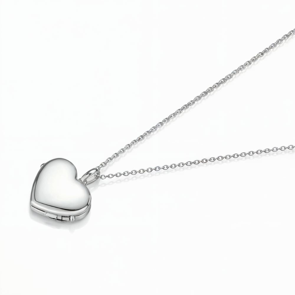 Médaillon Coeur Argent