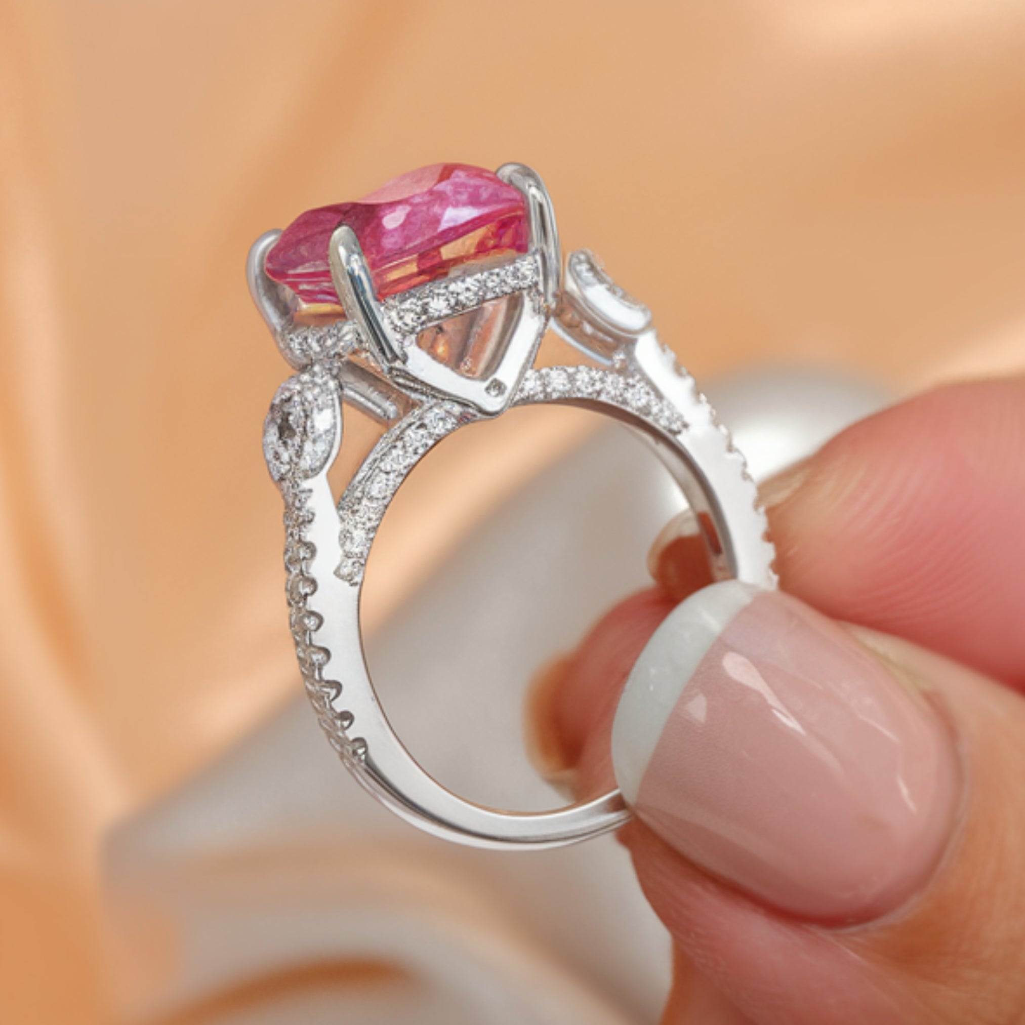La Bague Cœur Saint-Valentin