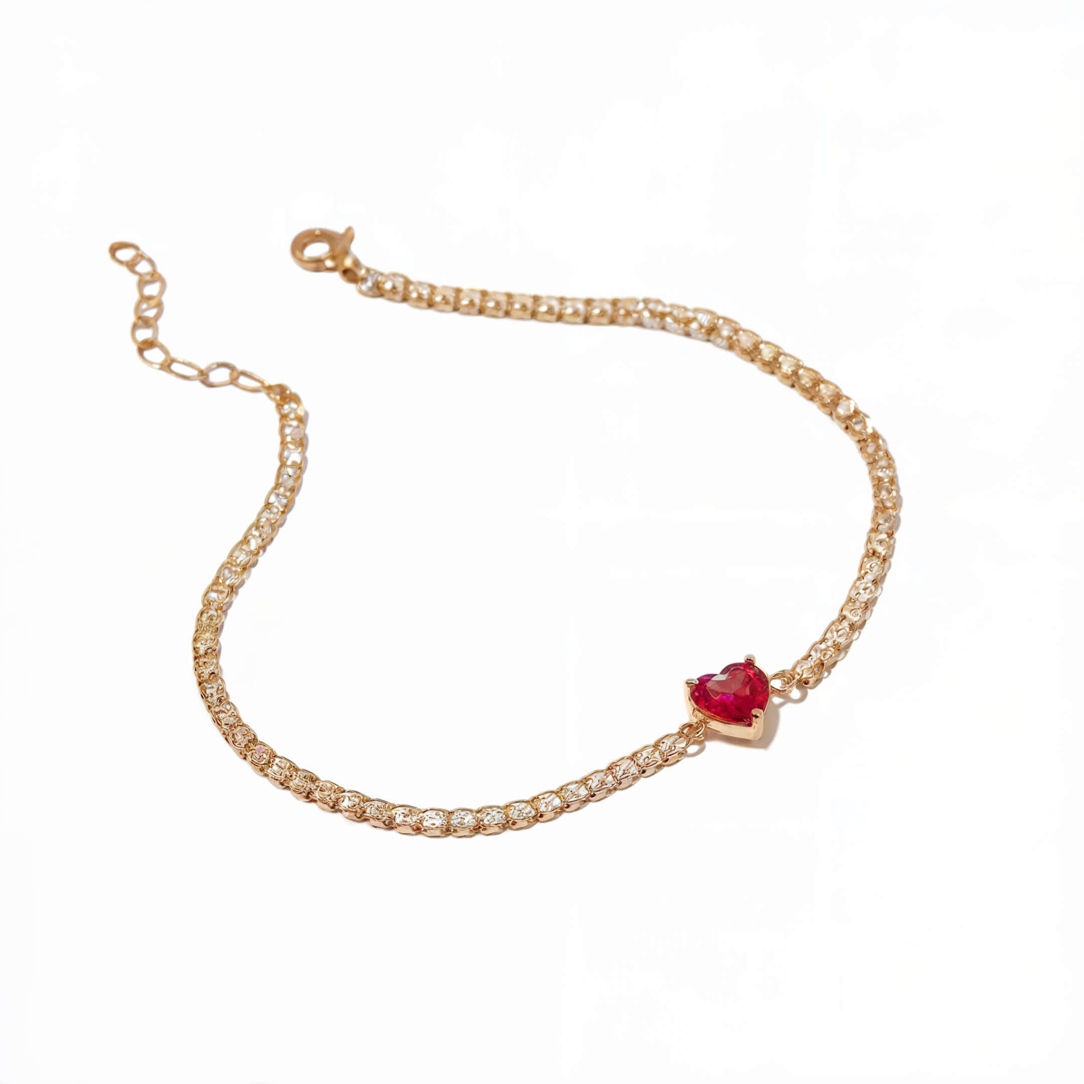 Bracelet en or "Toujours dans votre cœur"