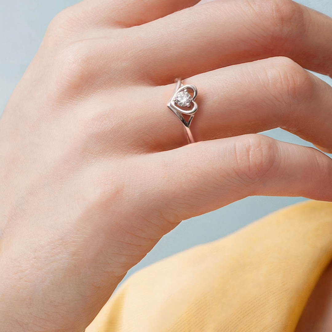 La Bague Cœur Dévoué