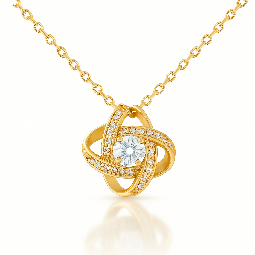 Collier Nœud d'Amour | Argent Sterling S925