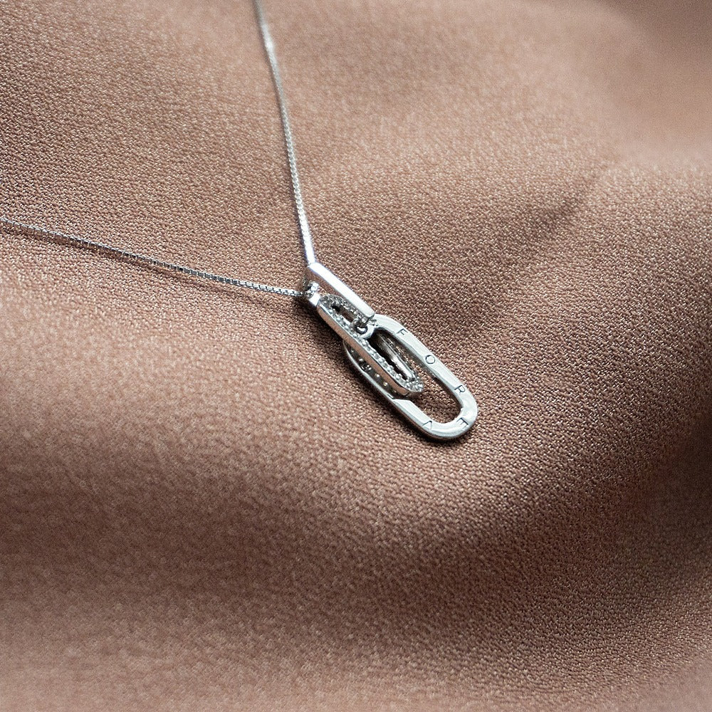 Mother & Daughter | Forever Linked Together | S925 Necklace