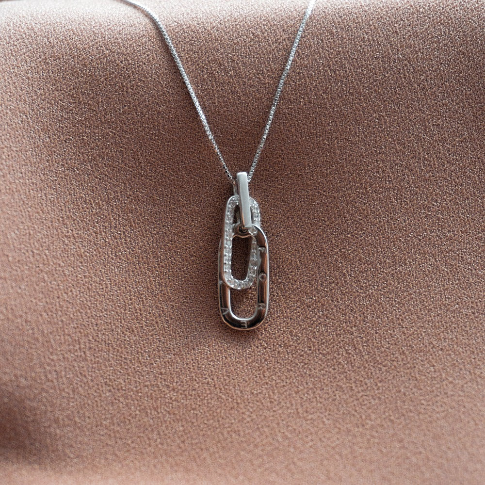 Mother & Daughter | Forever Linked Together | S925 Necklace