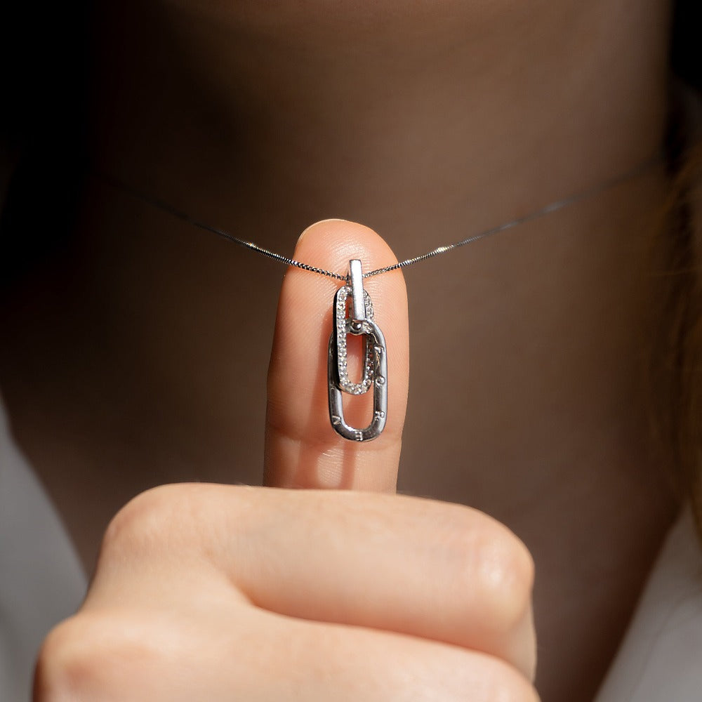 Mother & Daughter | Forever Linked Together | S925 Necklace