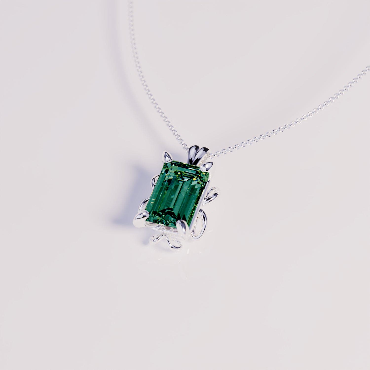 Collier Personnalisé Pierre de Naissance - Argent Sterling S925