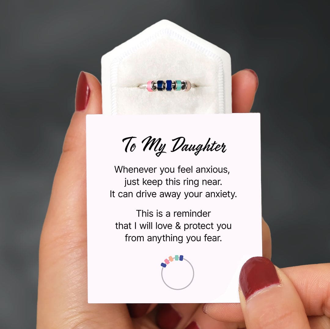 Anxiety Relieving Enamel Fidget Ring