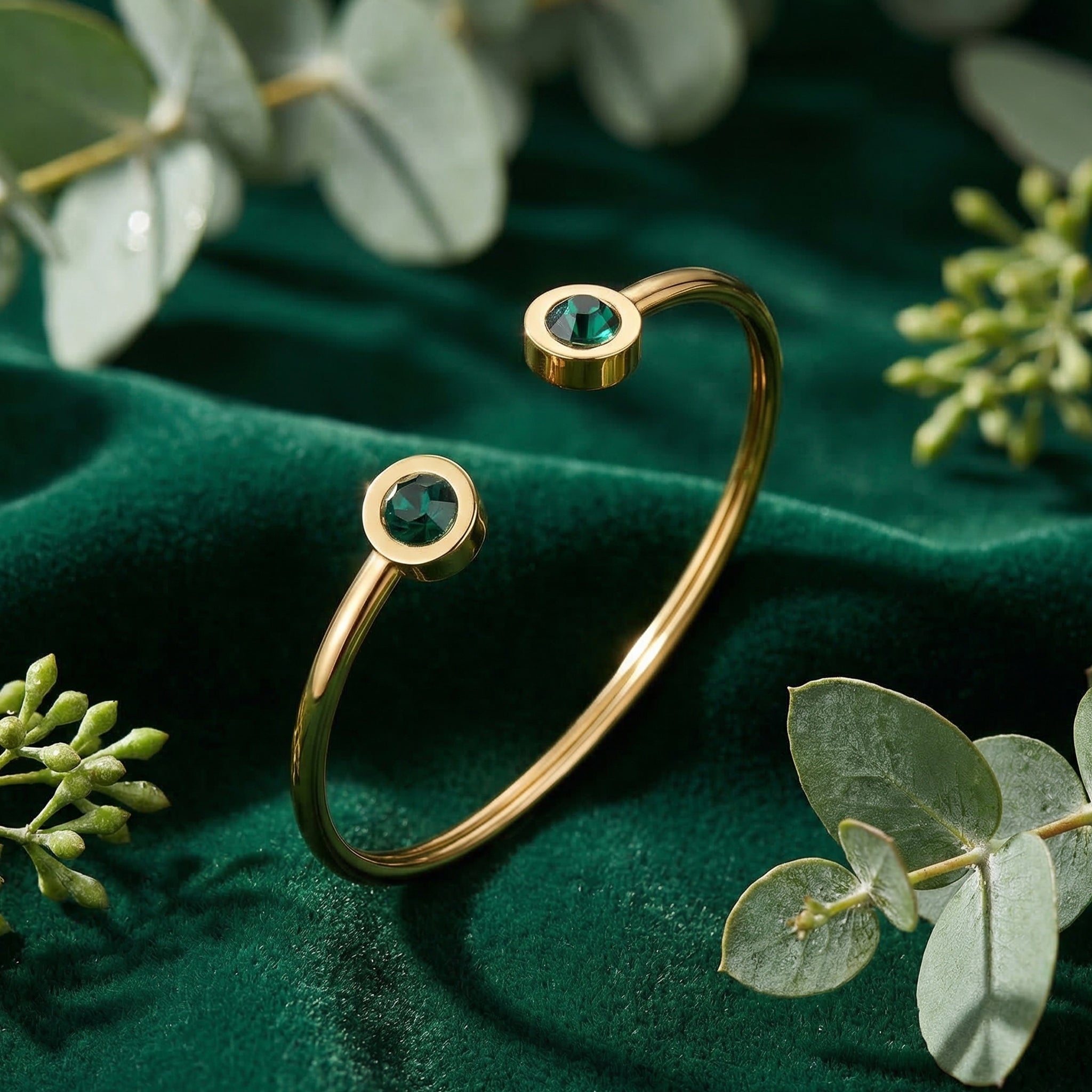 The Mayra Cuff - Stainless Steel