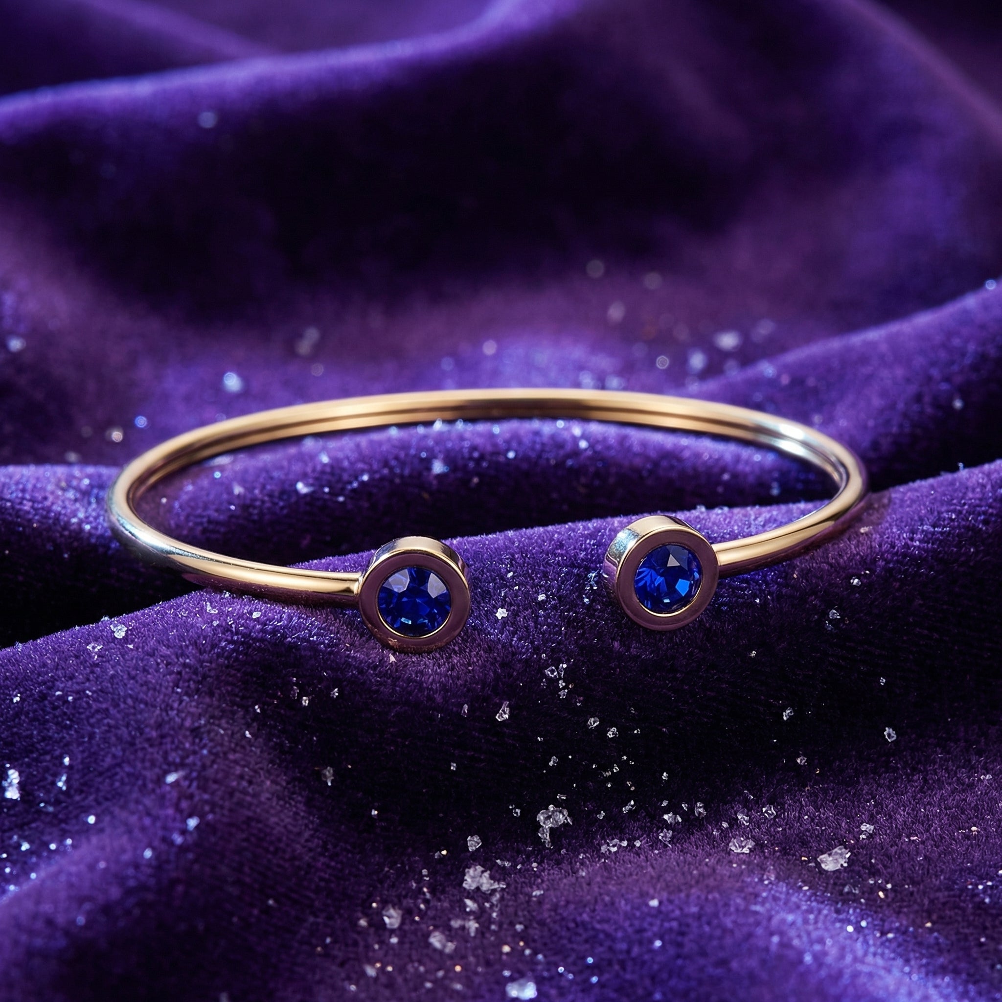 The Nerina Bangle - Stainless Steel