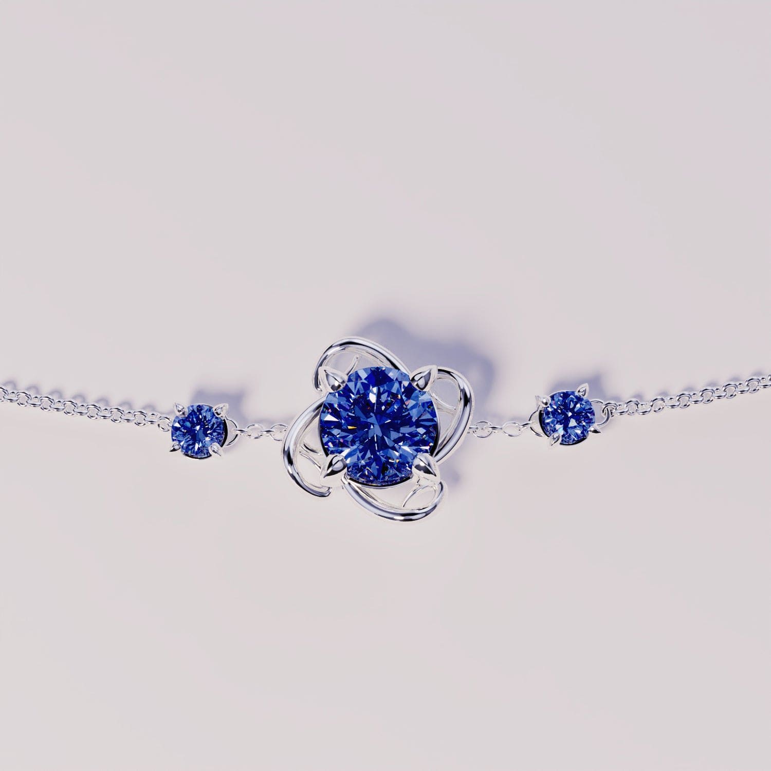 Bracelet Personnalisé Pierre de Naissance - Argent Sterling S925