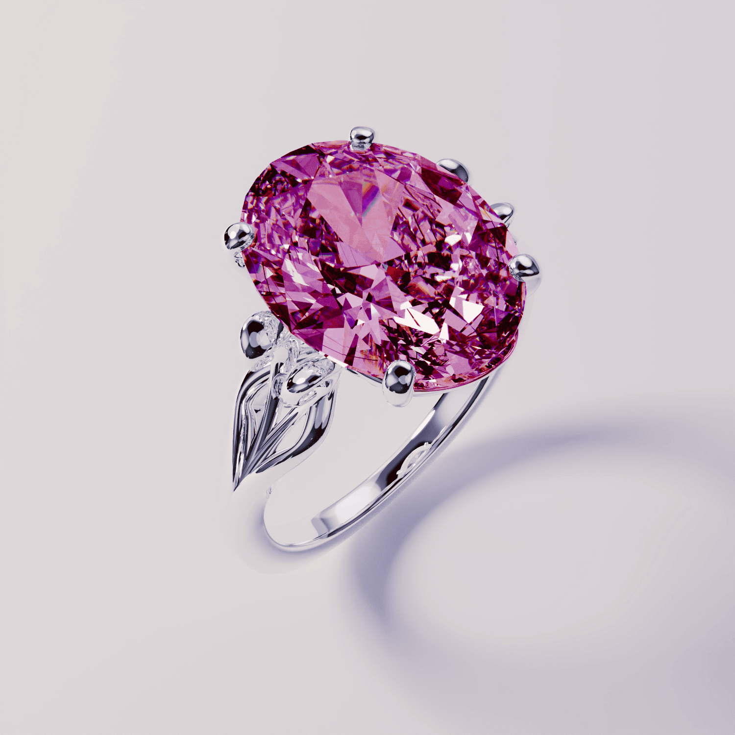 Bague Pierre de Naissance Octobre Tourmaline - Argent Sterling S925