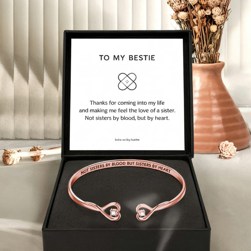 Sœurs de cœur | Bracelet cadeau