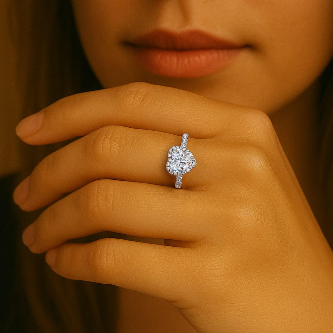 La Bague Cœur Aimé