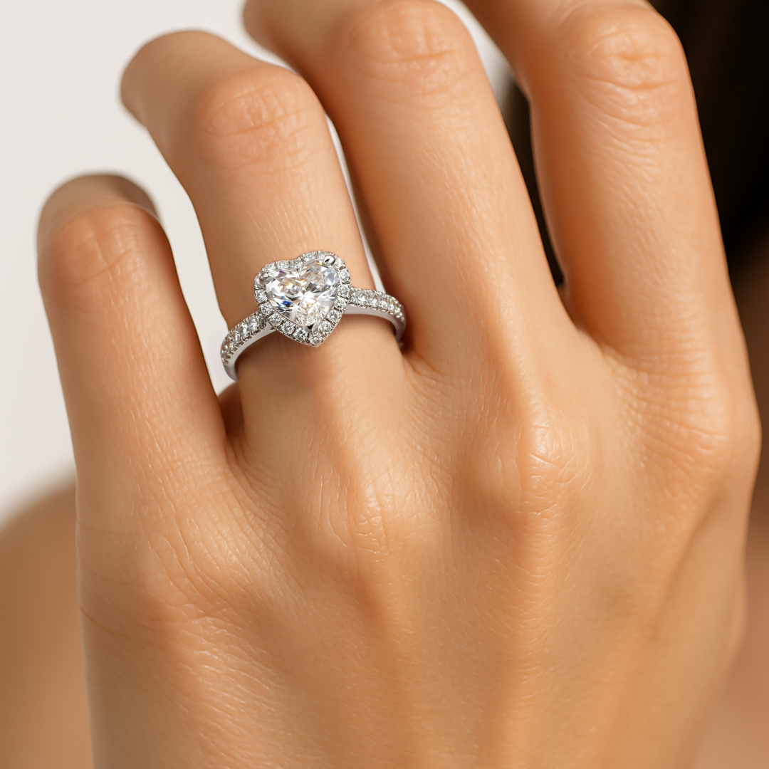 La Bague Cœur Aimé