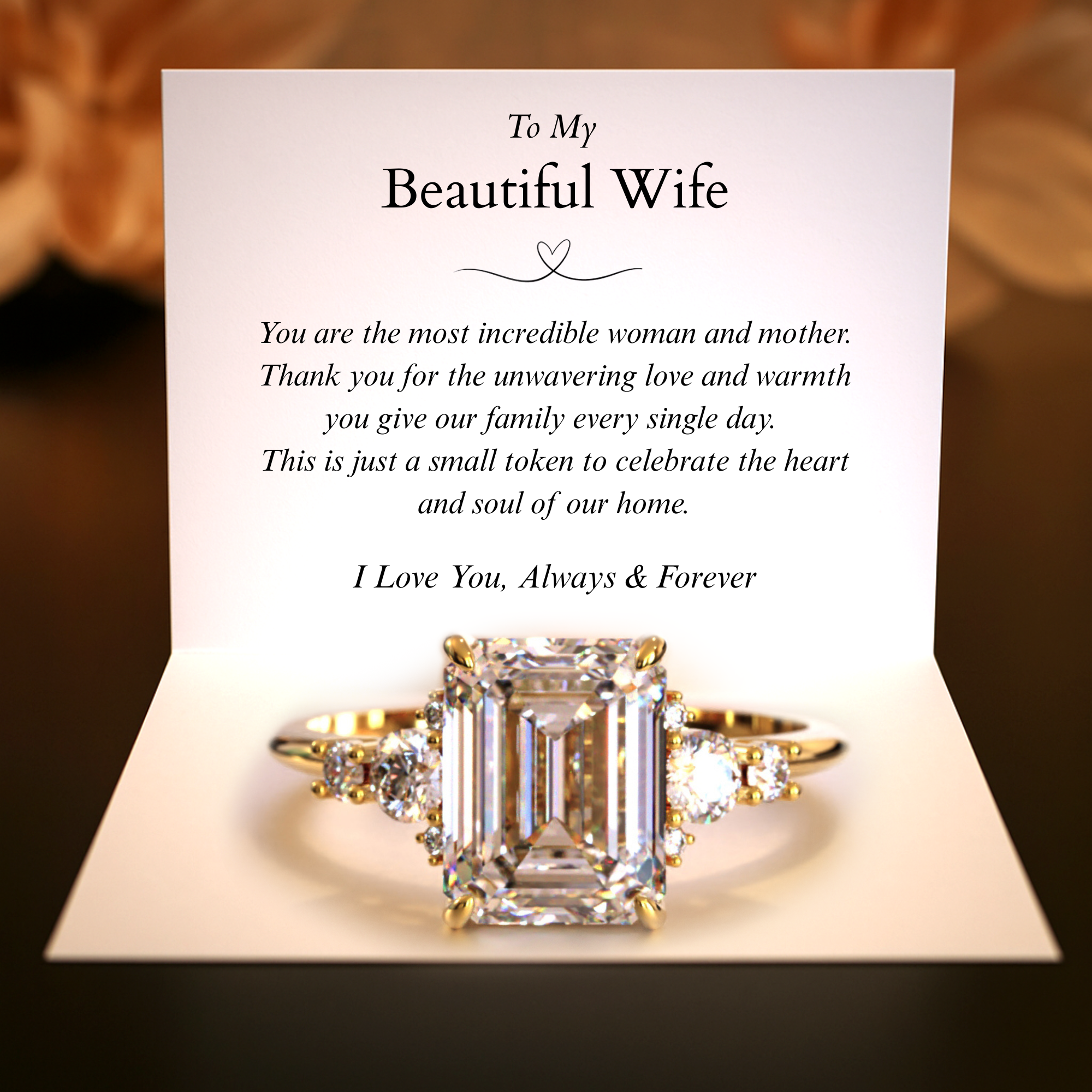 The Bella Jewel | Beautiful Wife | Mothers Day Gift for Her
