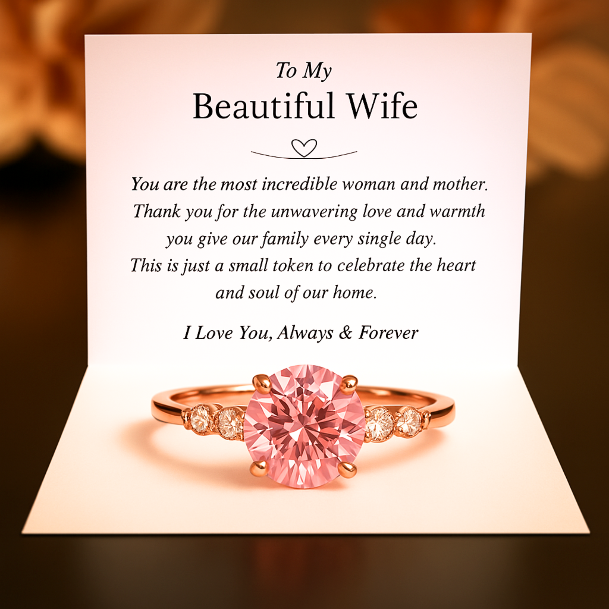 The Nicolette | Beautiful Wife | Mothers Day Gift For Her