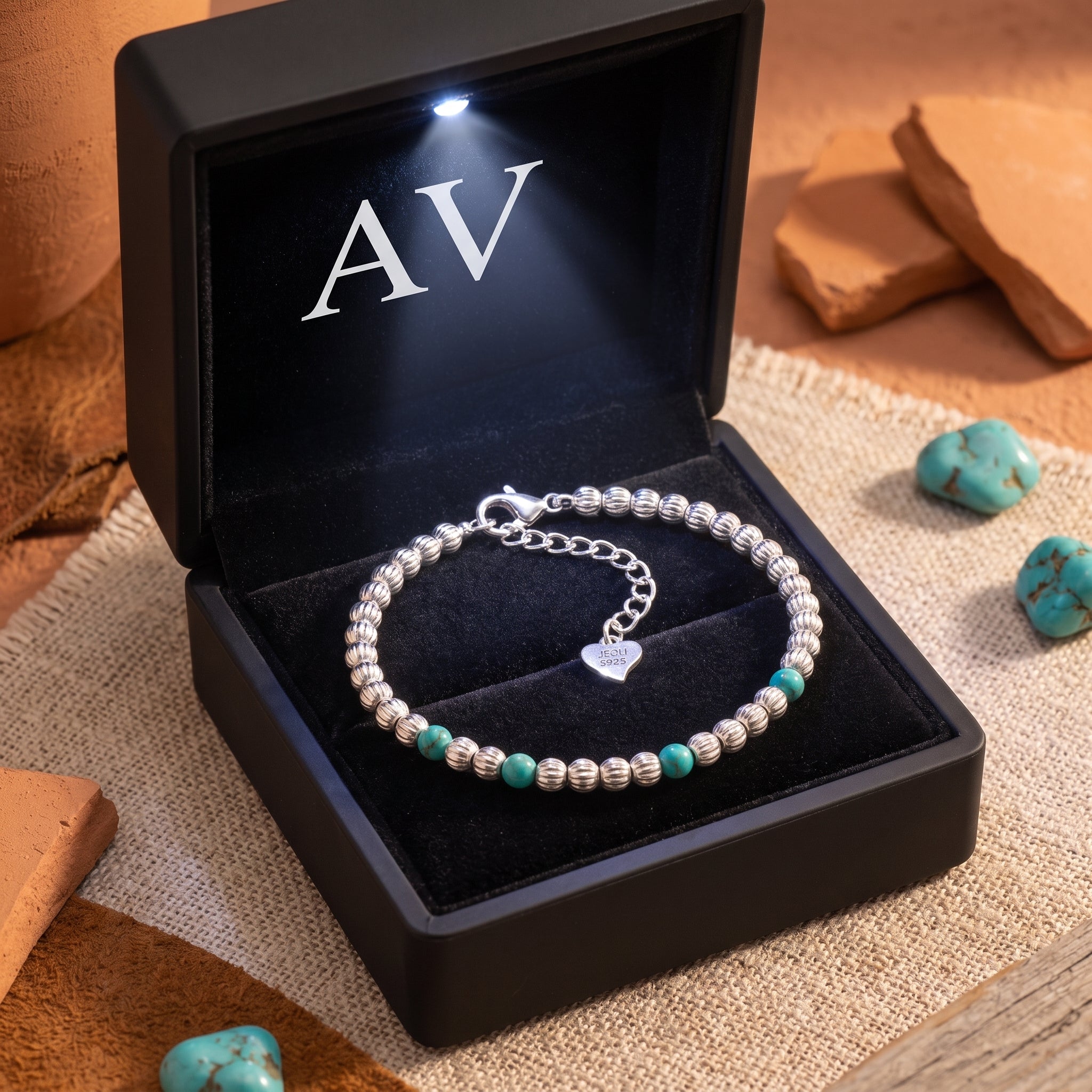 YLQ2026N061-bracelet - Premium LED Gift Box Presentation