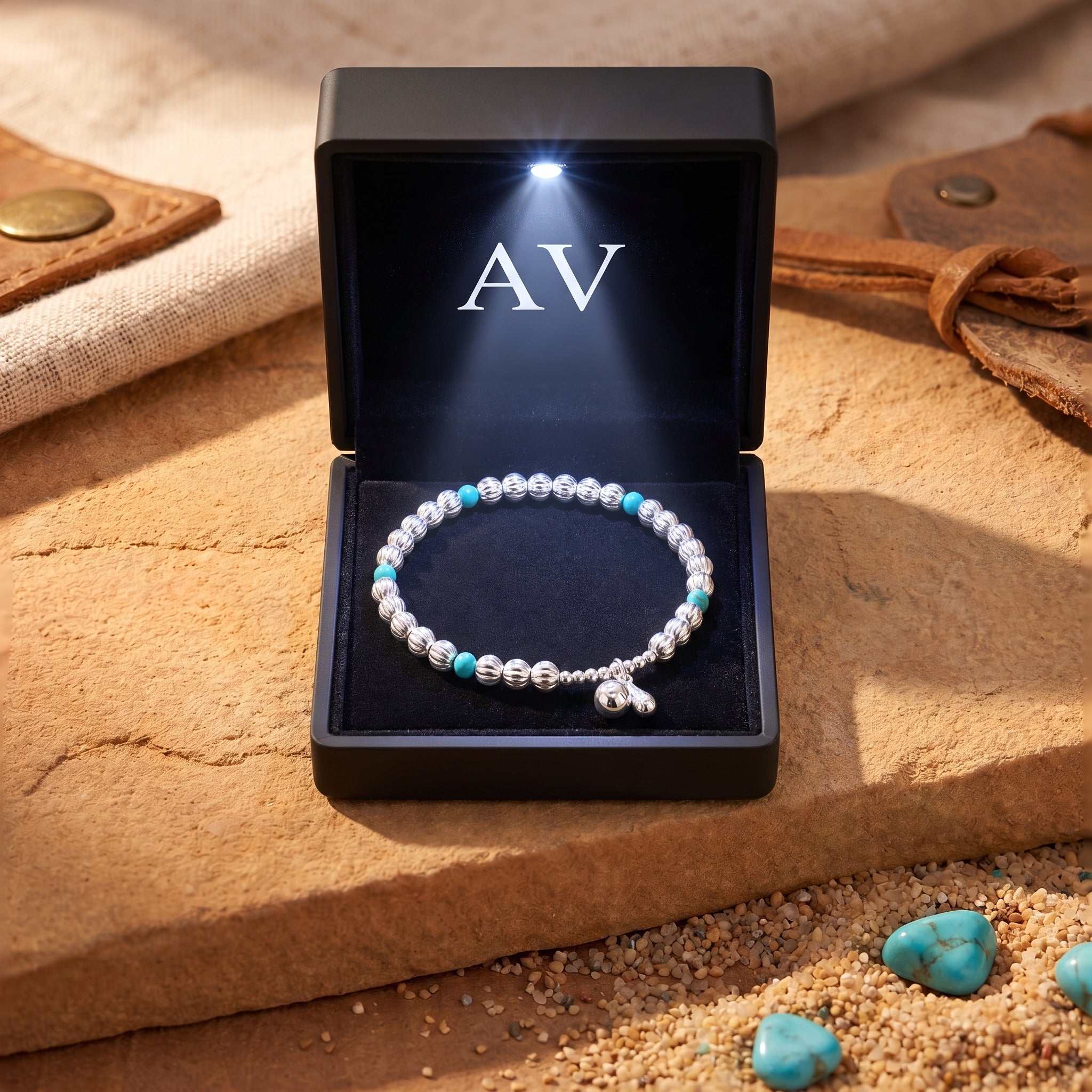 YLQ2026N063-bracelet - Premium LED Gift Box Presentation