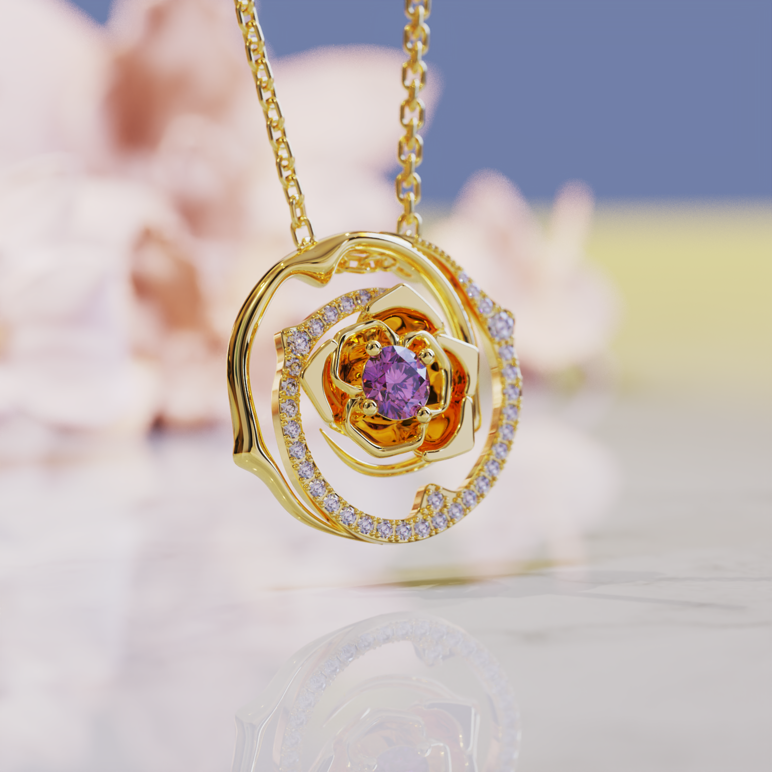Le Collier Alexandrite Zahara