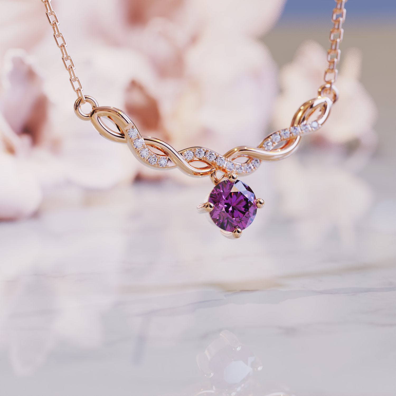Le Collier Jennifer Alexandrite