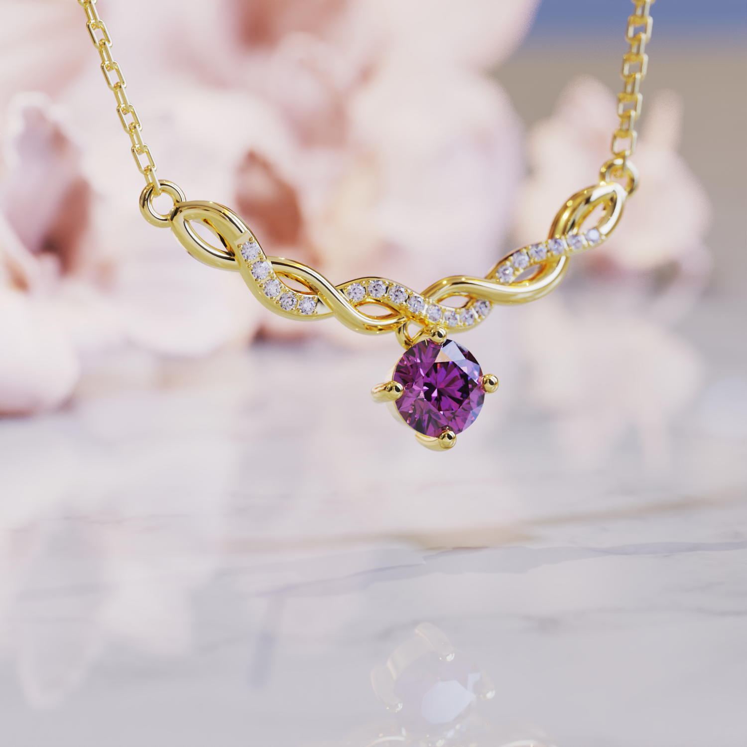 Le Collier Jennifer Alexandrite